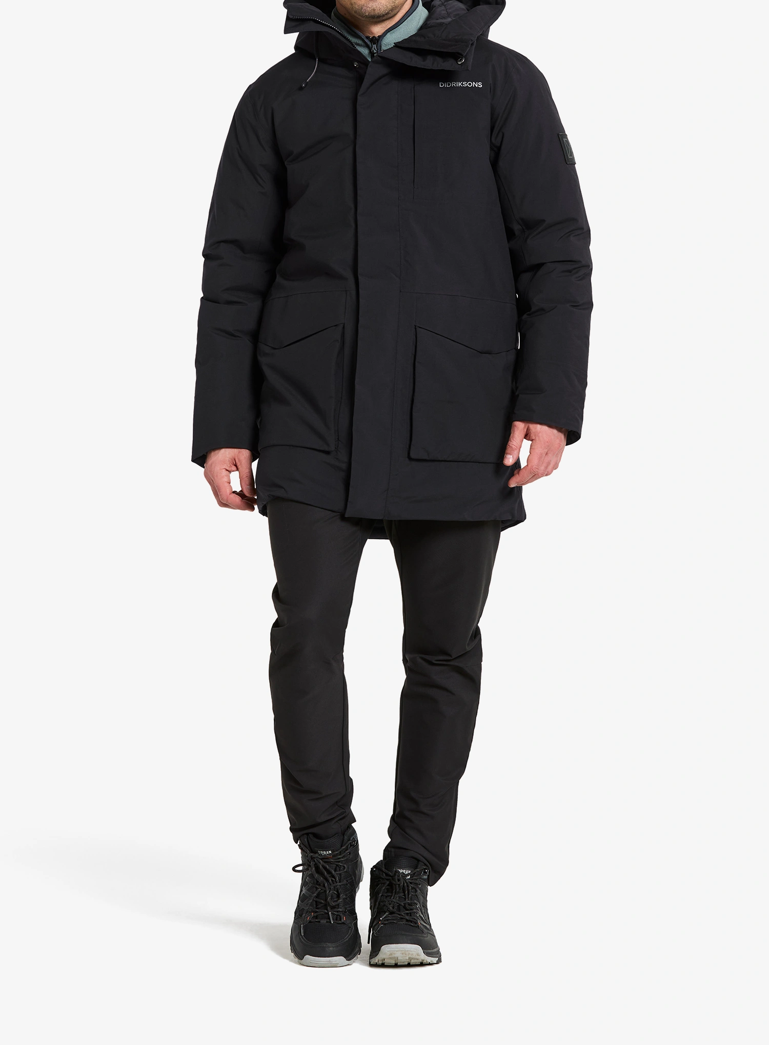 Geaca izolată Didriksons Akilles Parka 2 - black