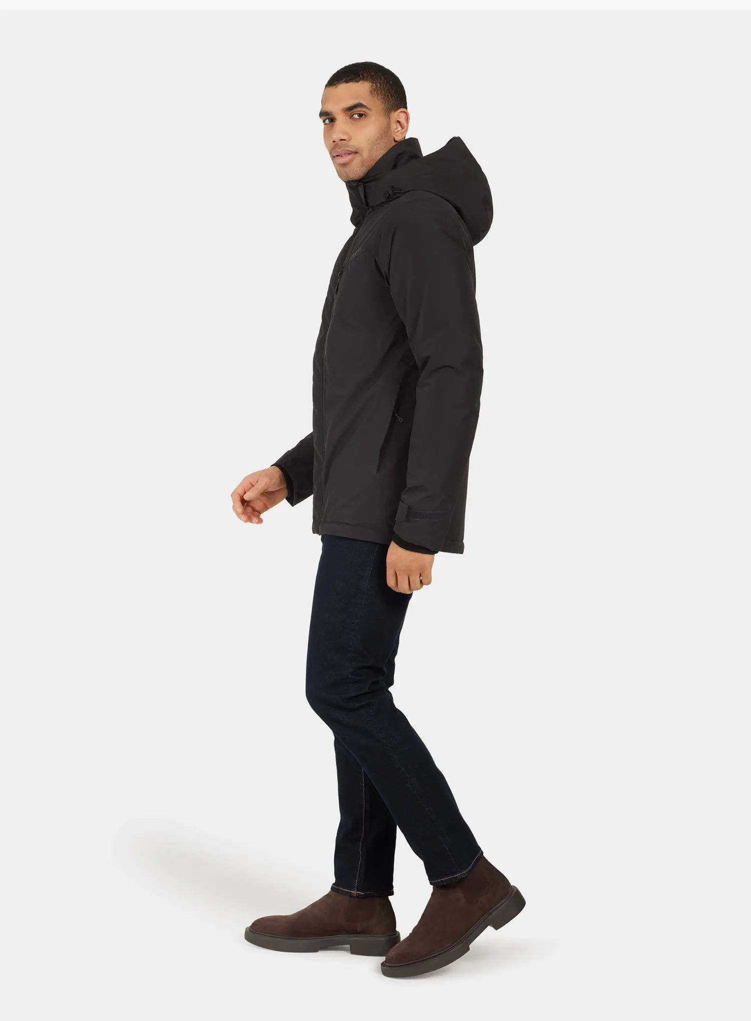 Geaca izolată Didriksons Stefan Jacket - black