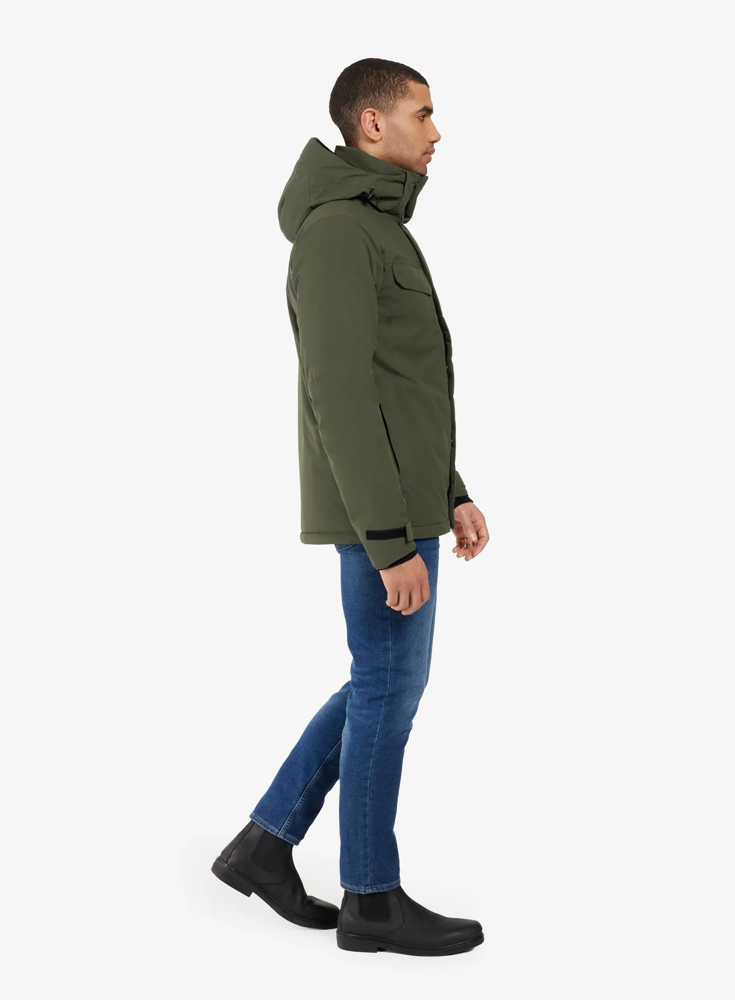 Geaca izolată Didriksons Stefan Jacket - deep green