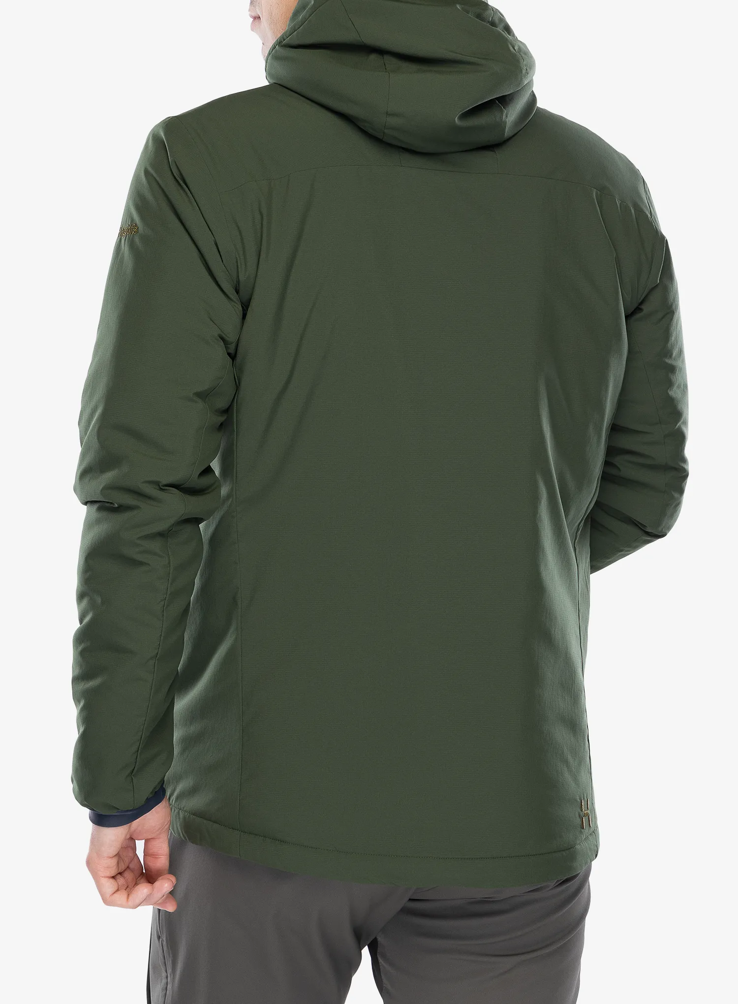 Geaca izolată Haglofs Mimic Alert Hood - seaweed green