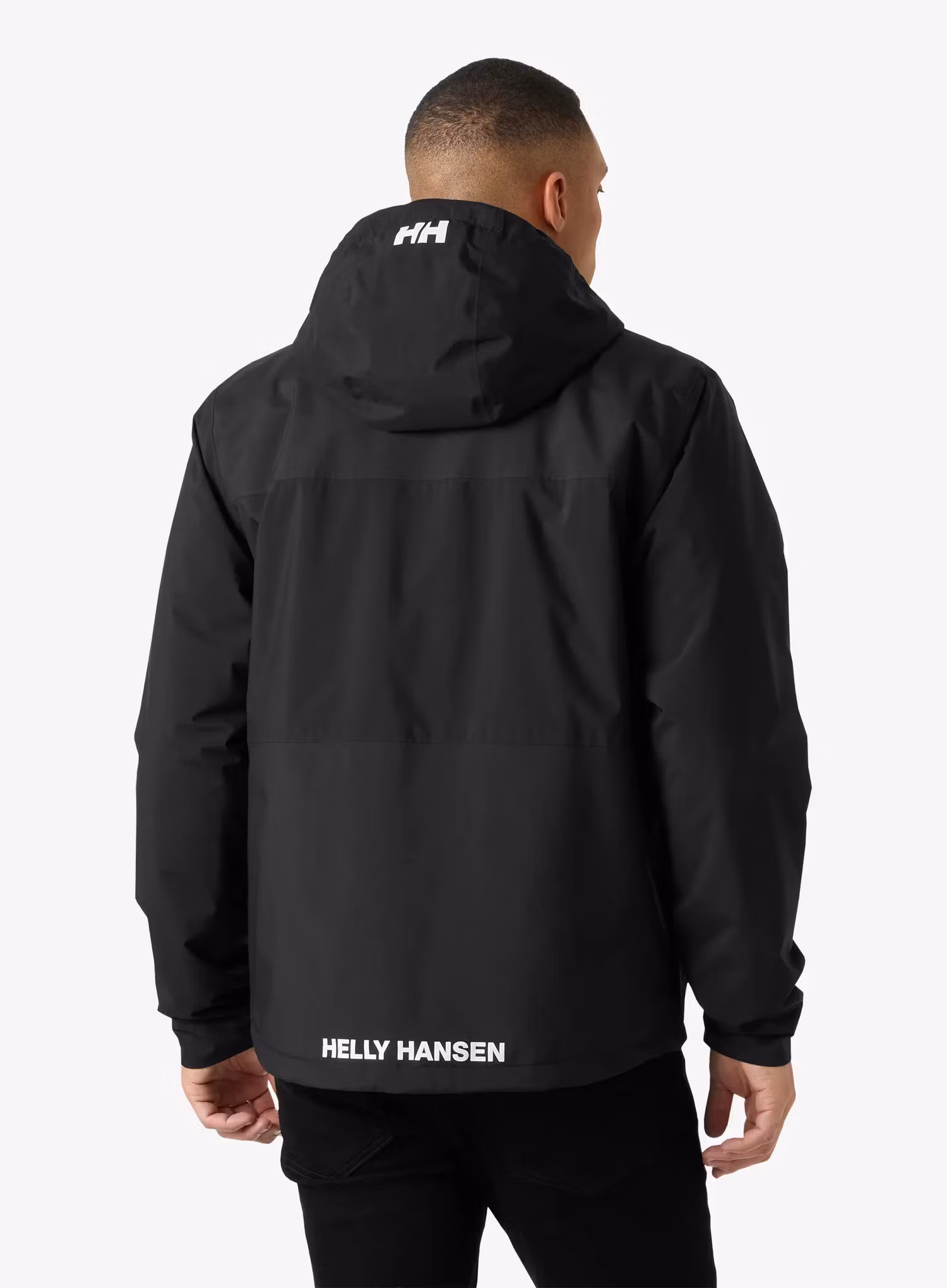 Geaca izolată Helly Hansen Ace Ins Rain Jacket - black