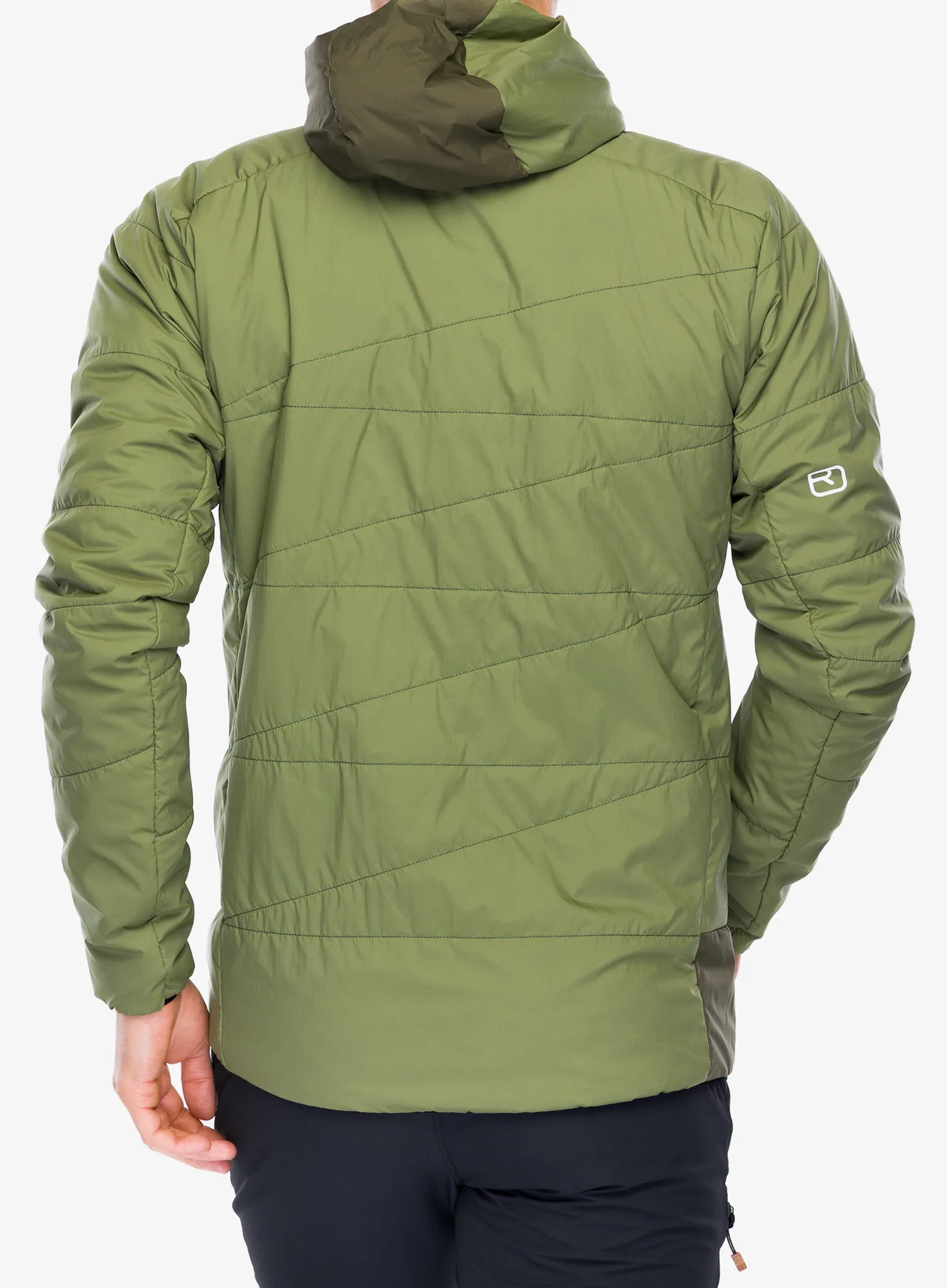 Geaca izolată Ortovox Swisswool Piz Duan Jacket - wild herbs