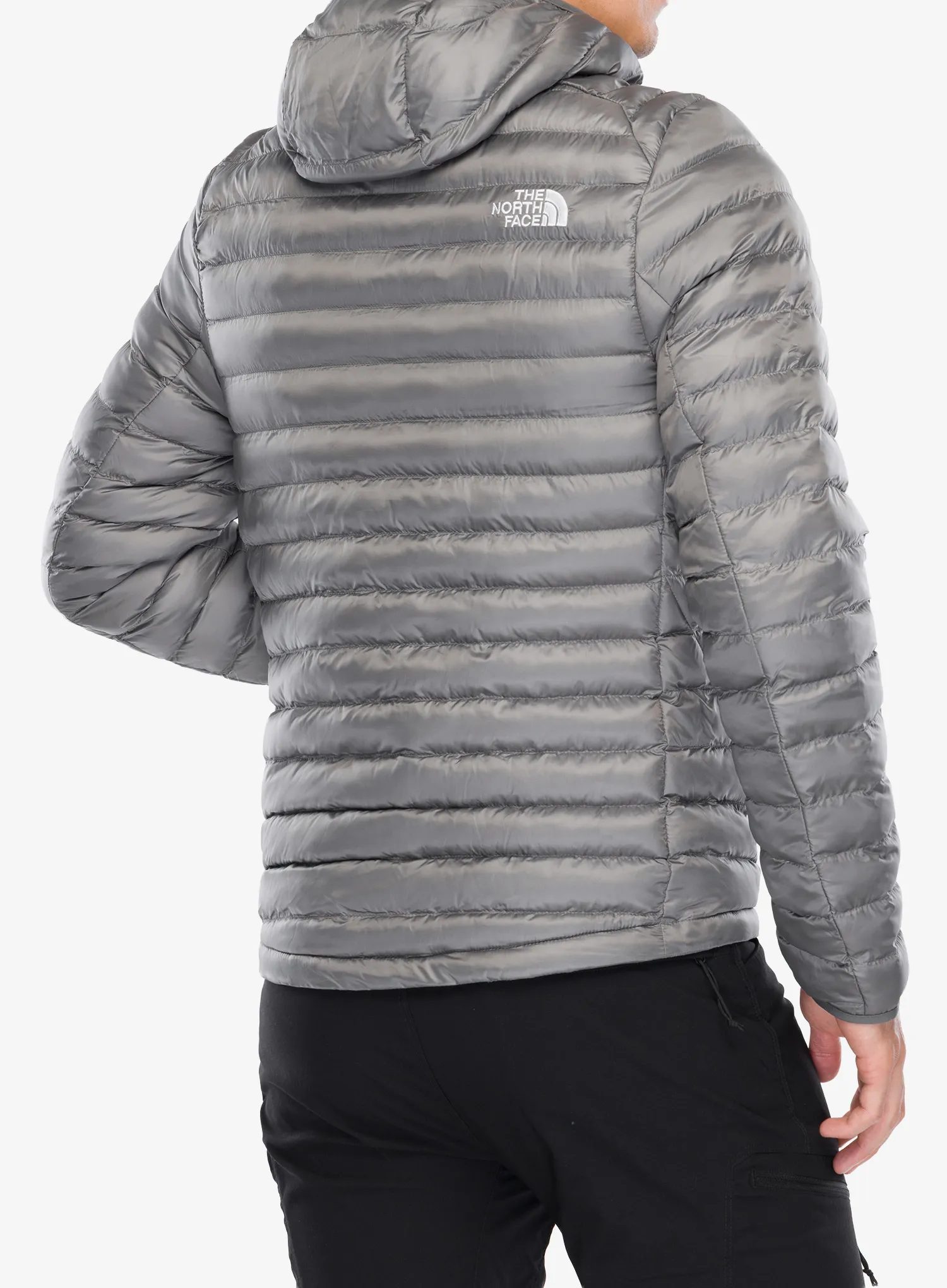 Geaca izolată The North Face Huila Synthetic Hoodie - smoked pearl