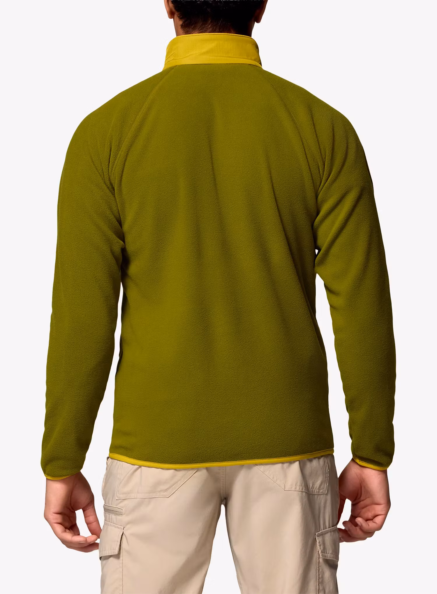 Jachetă fleece Columbia Fast Trek Overlay Full Zip - mossy green/antique moss
