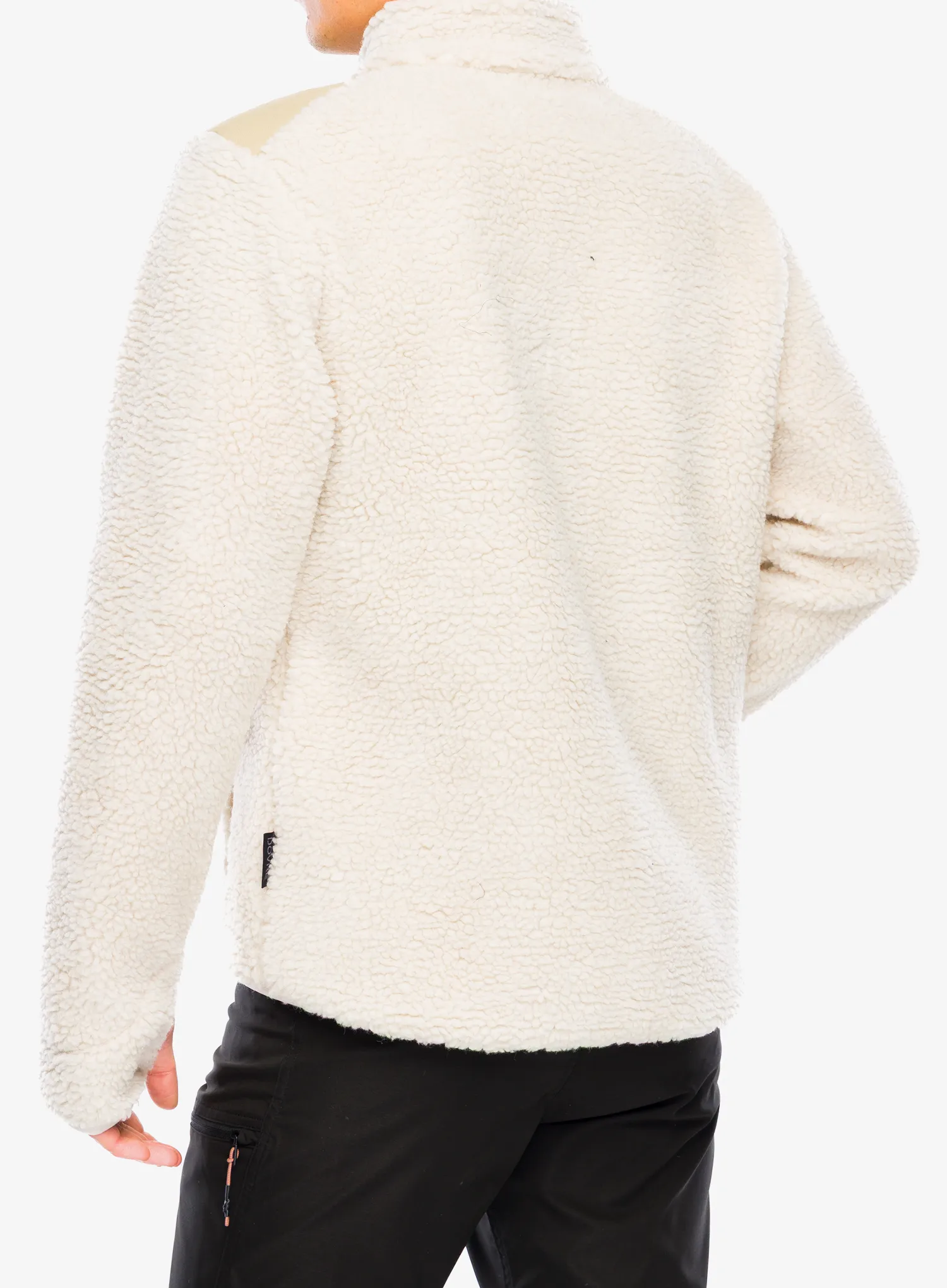 Jachetă fleece Dovre Teddy Fleece Merino Wool - beige