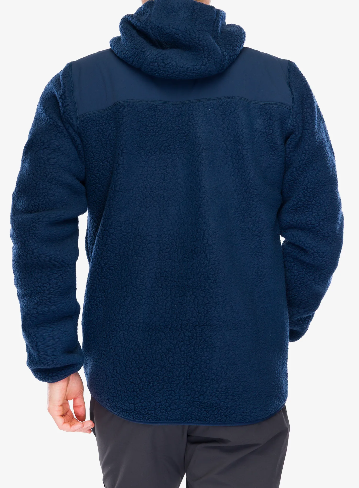 Jachetă fleece Rab Outpost Hoody - deep ink