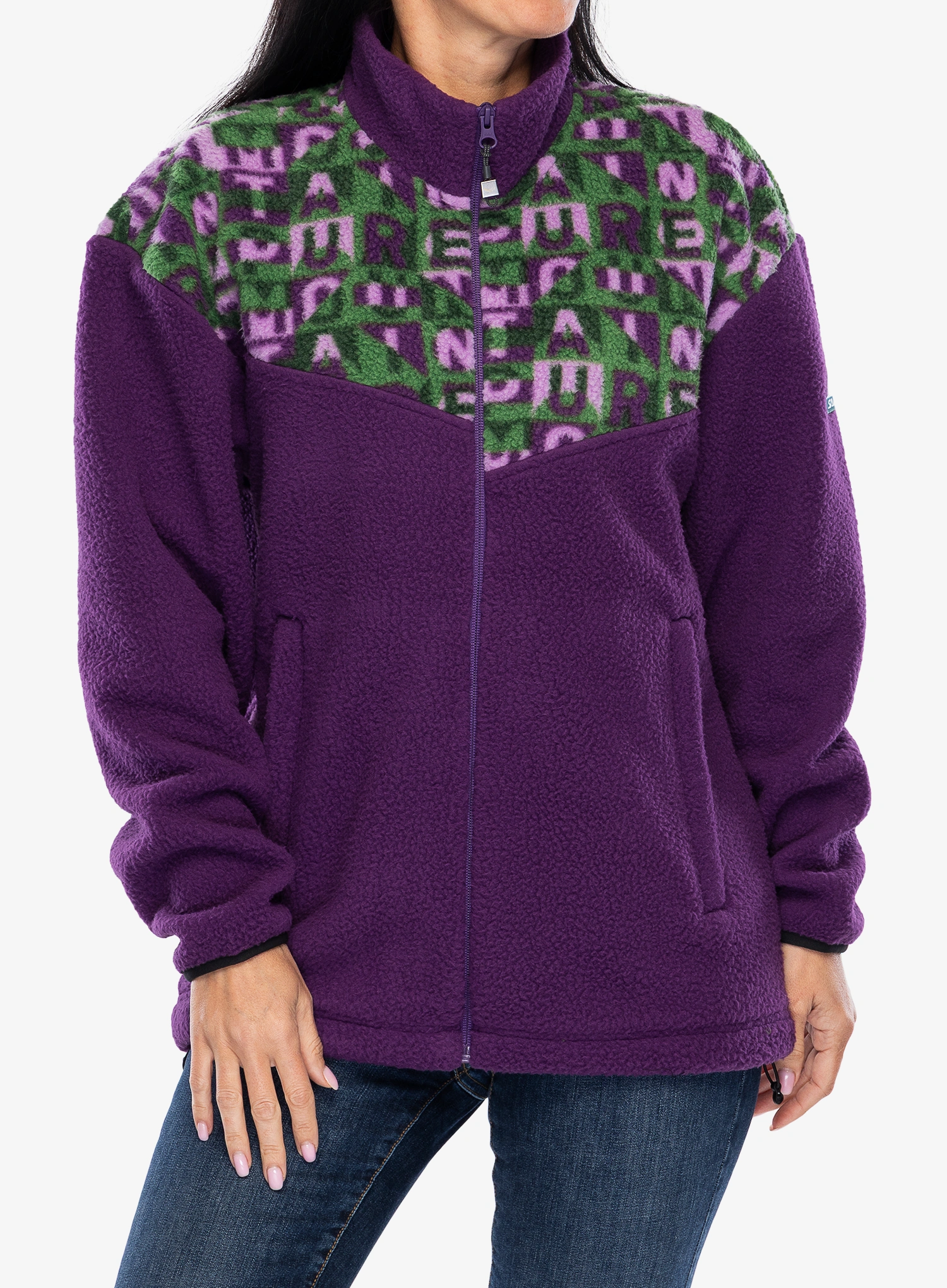 Jachetă fleece Salewa Eagle Anniversary FZ Jacket - plum