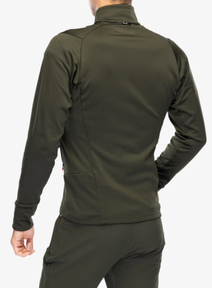 Jachetă fleece Salewa Puez PL Jacket - dark olive