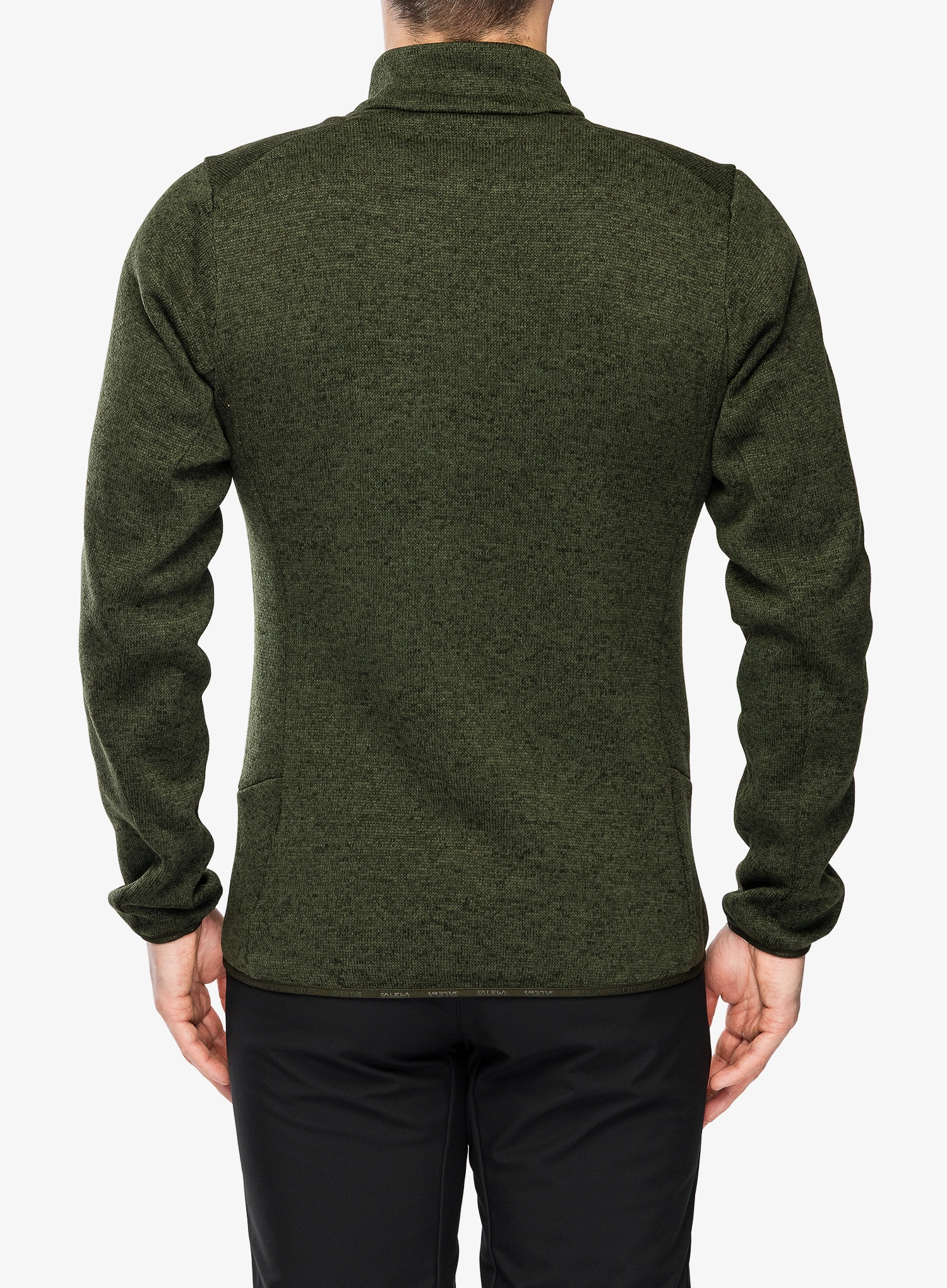Jachetă fleece Salewa Puez Rocca PL Jacket - dark olive