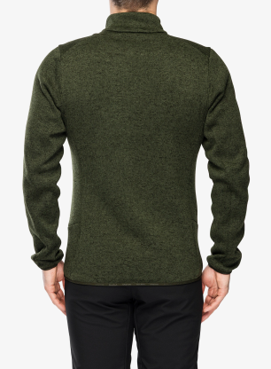 Jachetă fleece Salewa Puez Rocca PL Jacket - dark olive
