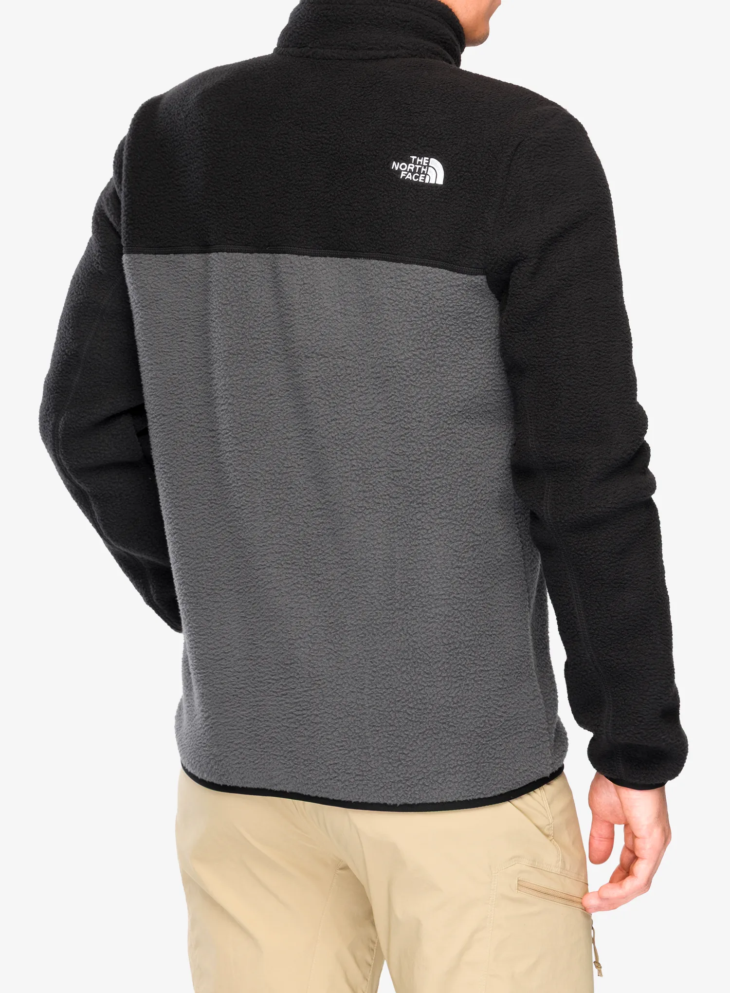 Jachetă fleece The North Face Yumiori Full Zip - anthracite grey/tnf black