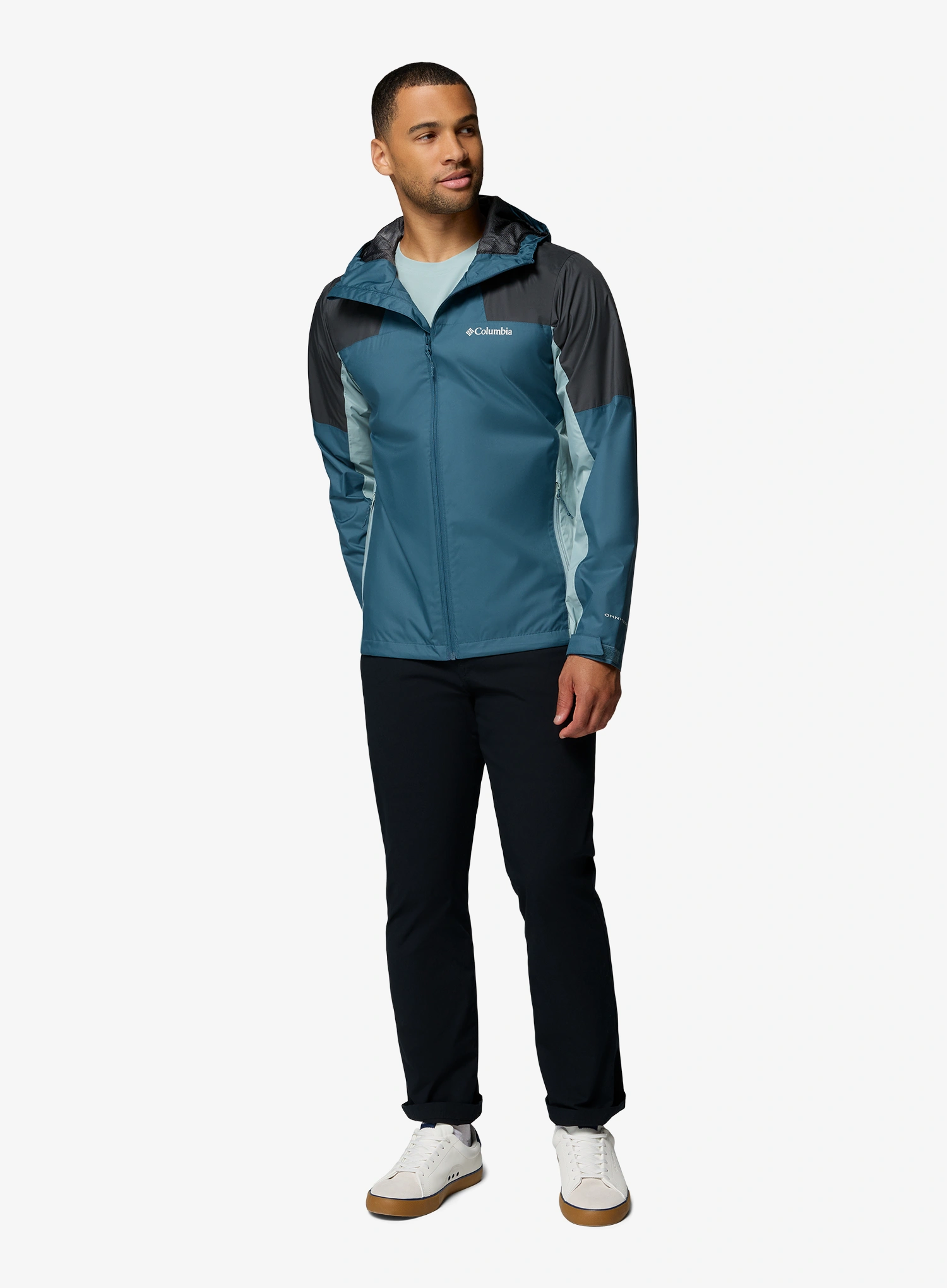 Scurta de ploaie Columbia Inner Limits III Jacket - everblue/shark/crushed blue
