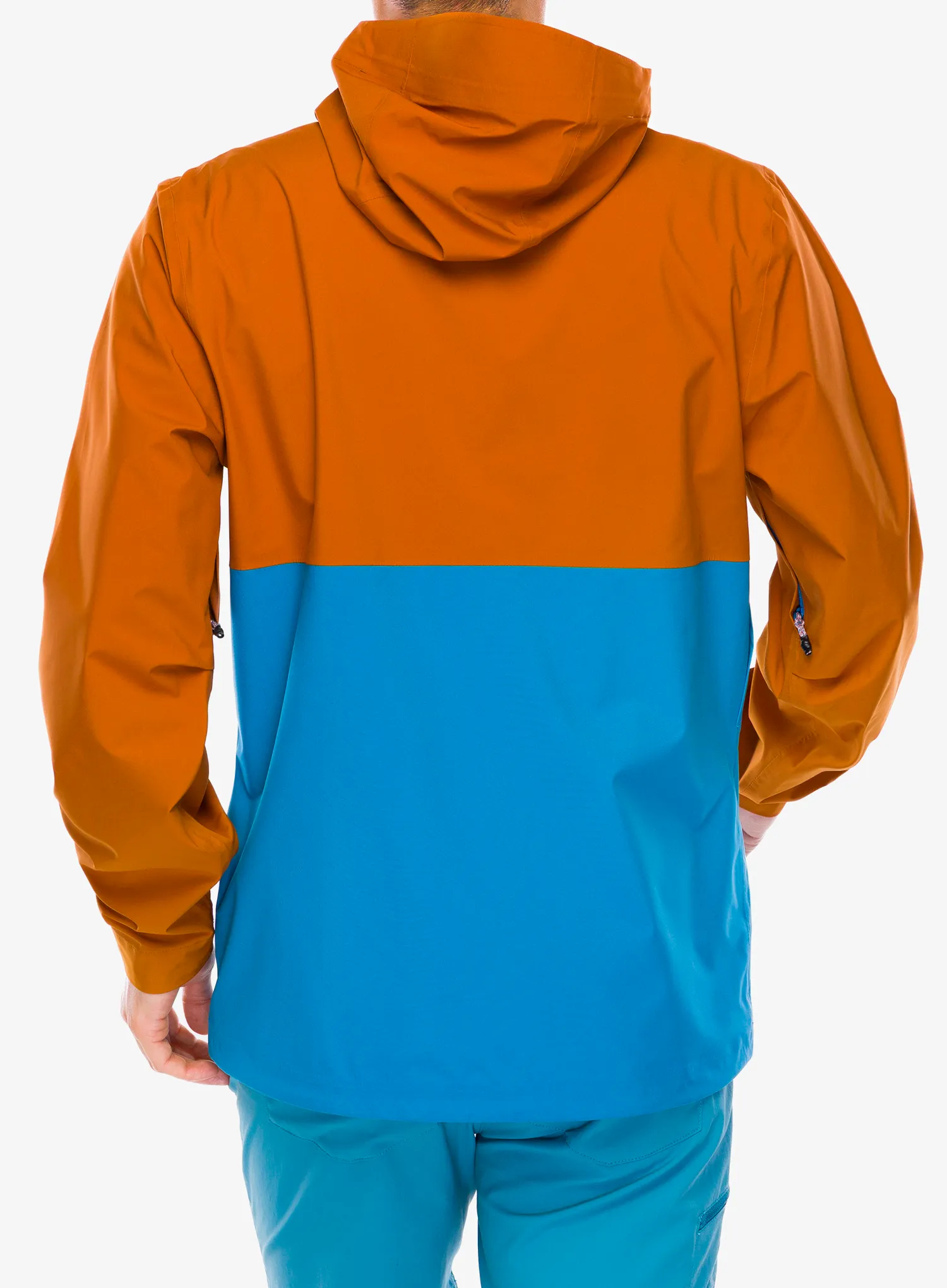 Scurta de ploaie Cotopaxi Impermeo 3L Hooded Shell Jacket - sienna/lake