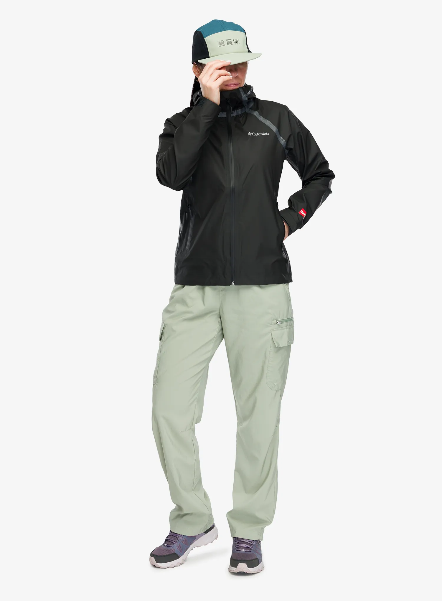 Geaca de ploaie femei Columbia Reign No Shine Jacket - black