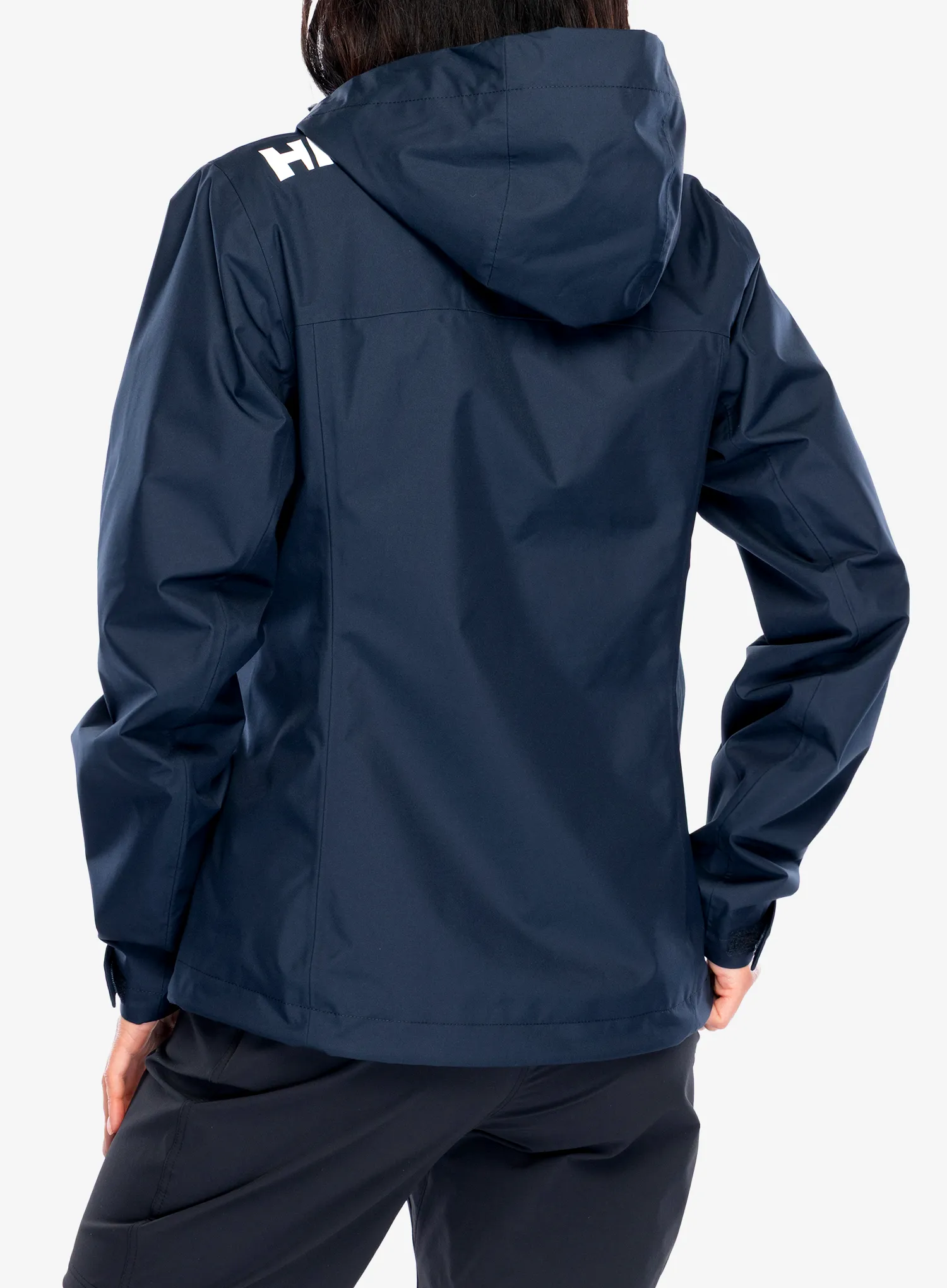 Geaca de ploaie femei Helly Hansen Crew Hooded Jacket 2.0 - navy