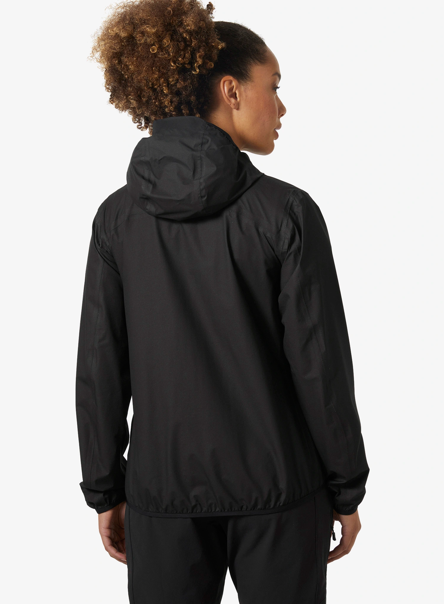 Geaca de ploaie femei Helly Hansen Verglas 2.5L Fastpack Jacket - black
