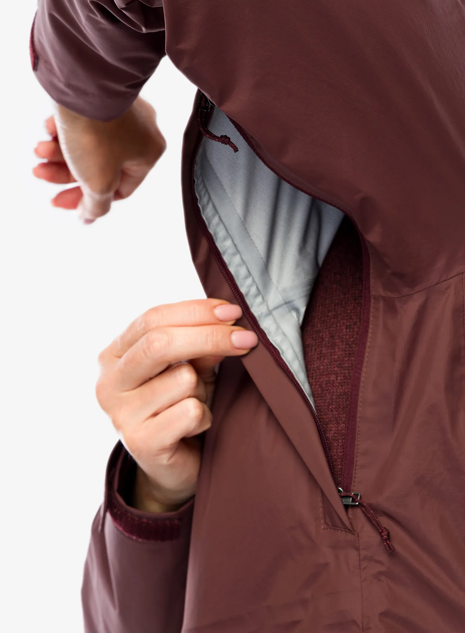 Geaca de ploaie femei Patagonia Torrentshell 3L Jacket - dark ruby