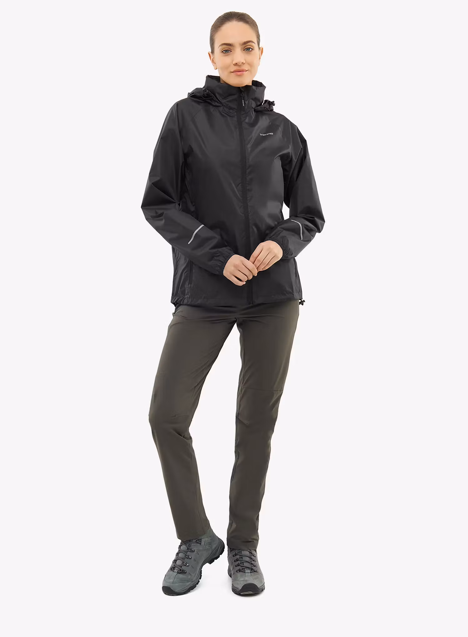 Geaca de ploaie femei Viking Rainier - black