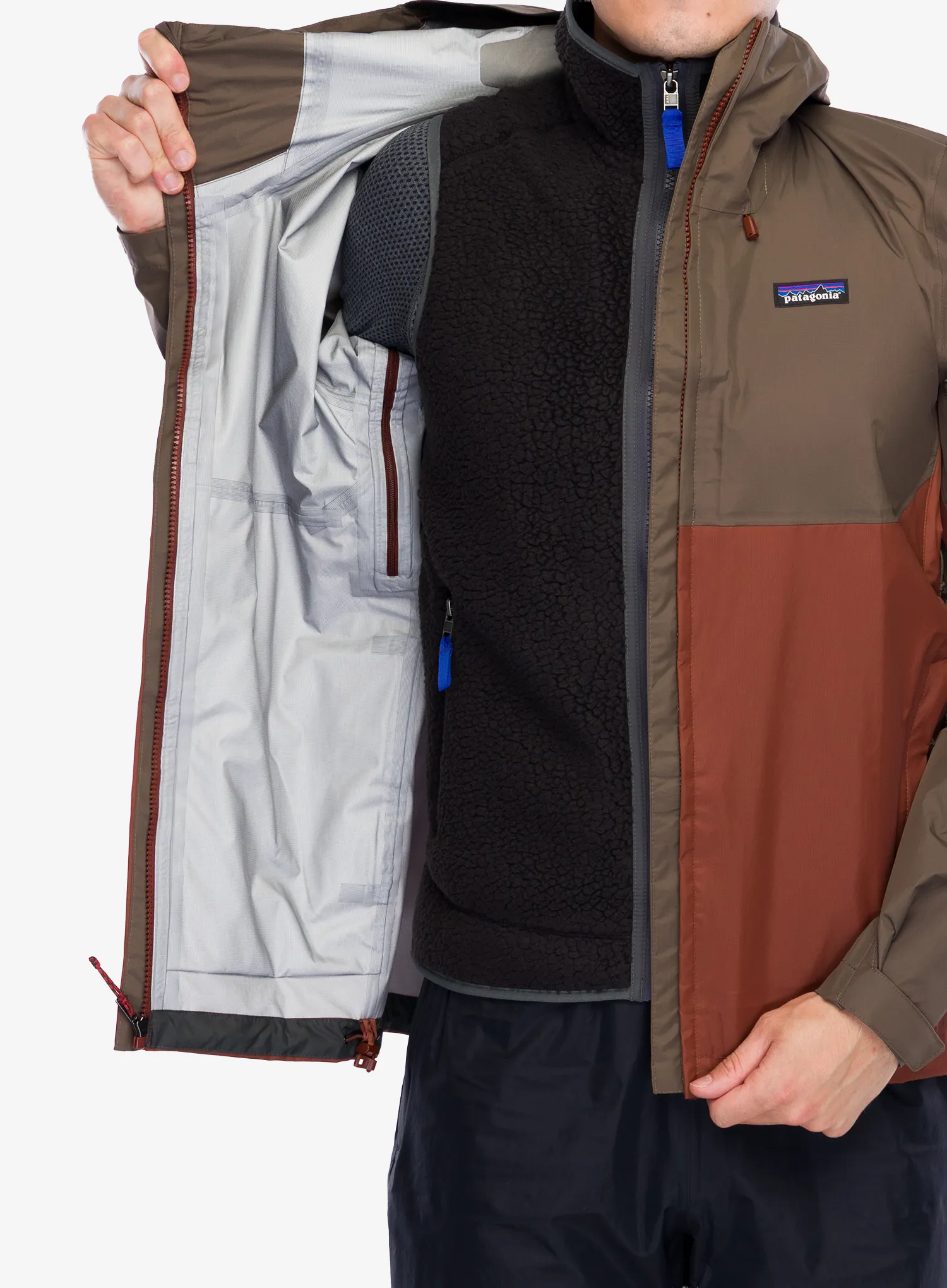 Scurta de ploaie Patagonia Torrentshell 3L Jacket - marlow brown