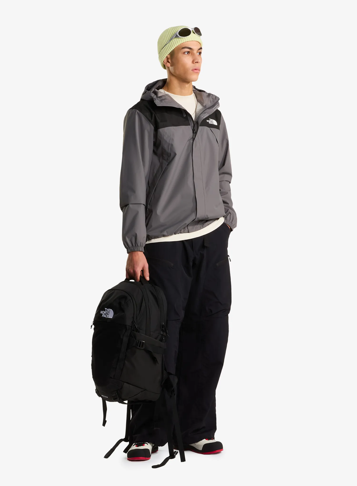 Scurta de ploaie The North Face Antora Jacket - smoked pearl/tnf black