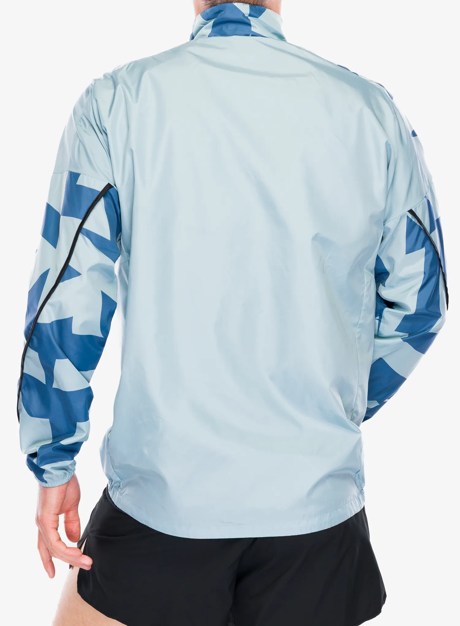 Geaca de vant adidas TERREX Multi Printed Wind Jacket - magic grey/wonder steel