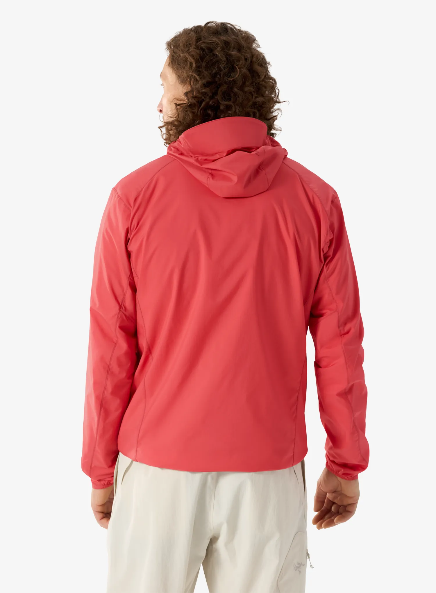 Geaca de vant Arcteryx Squamish Hoody - stone red