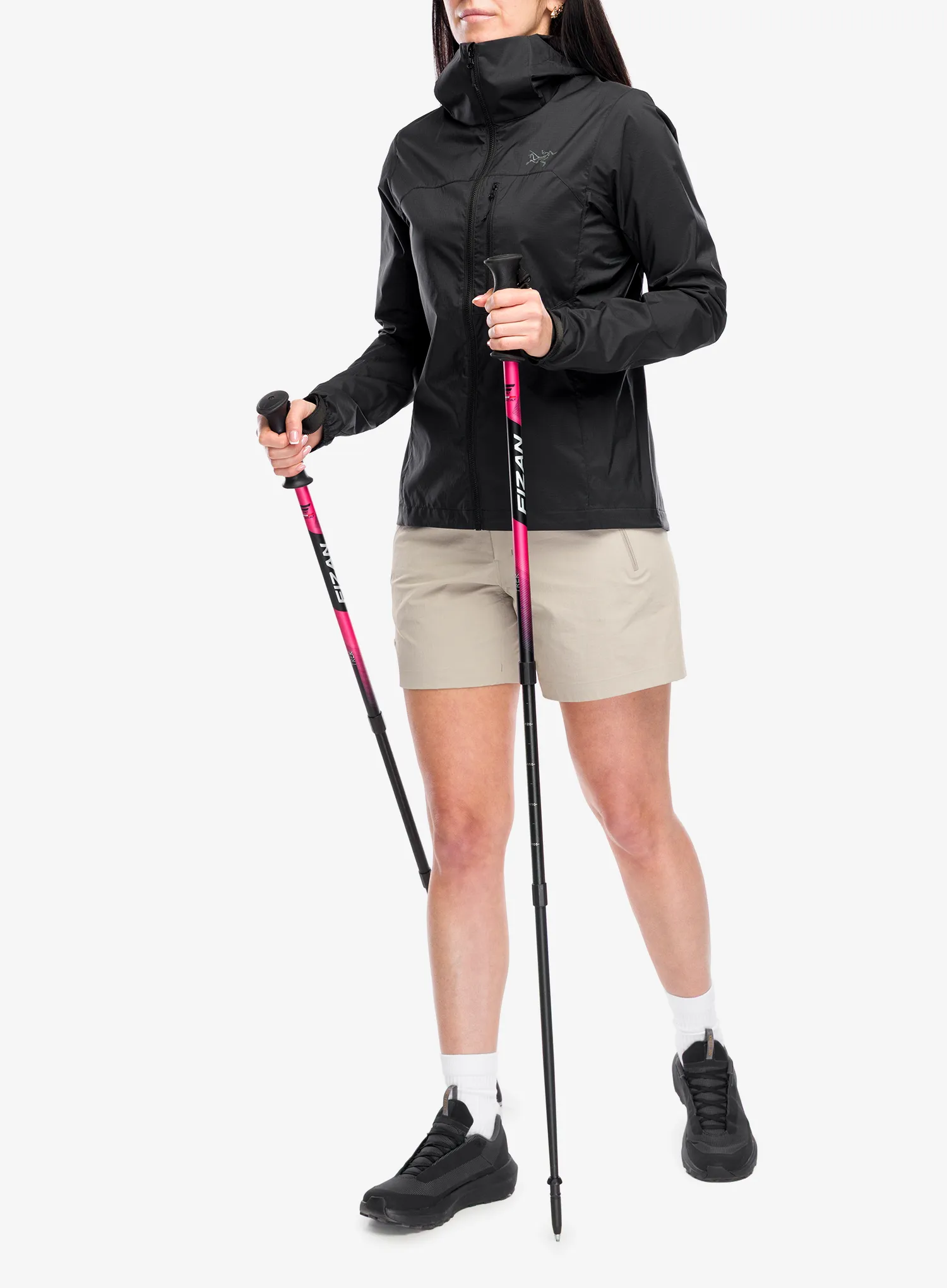 Geaca de vant femei Arcteryx Squamish Hoody - black
