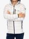 Geaca matlasata Columbia Arctic Crest Down Hooded Jacket - nimbus grey