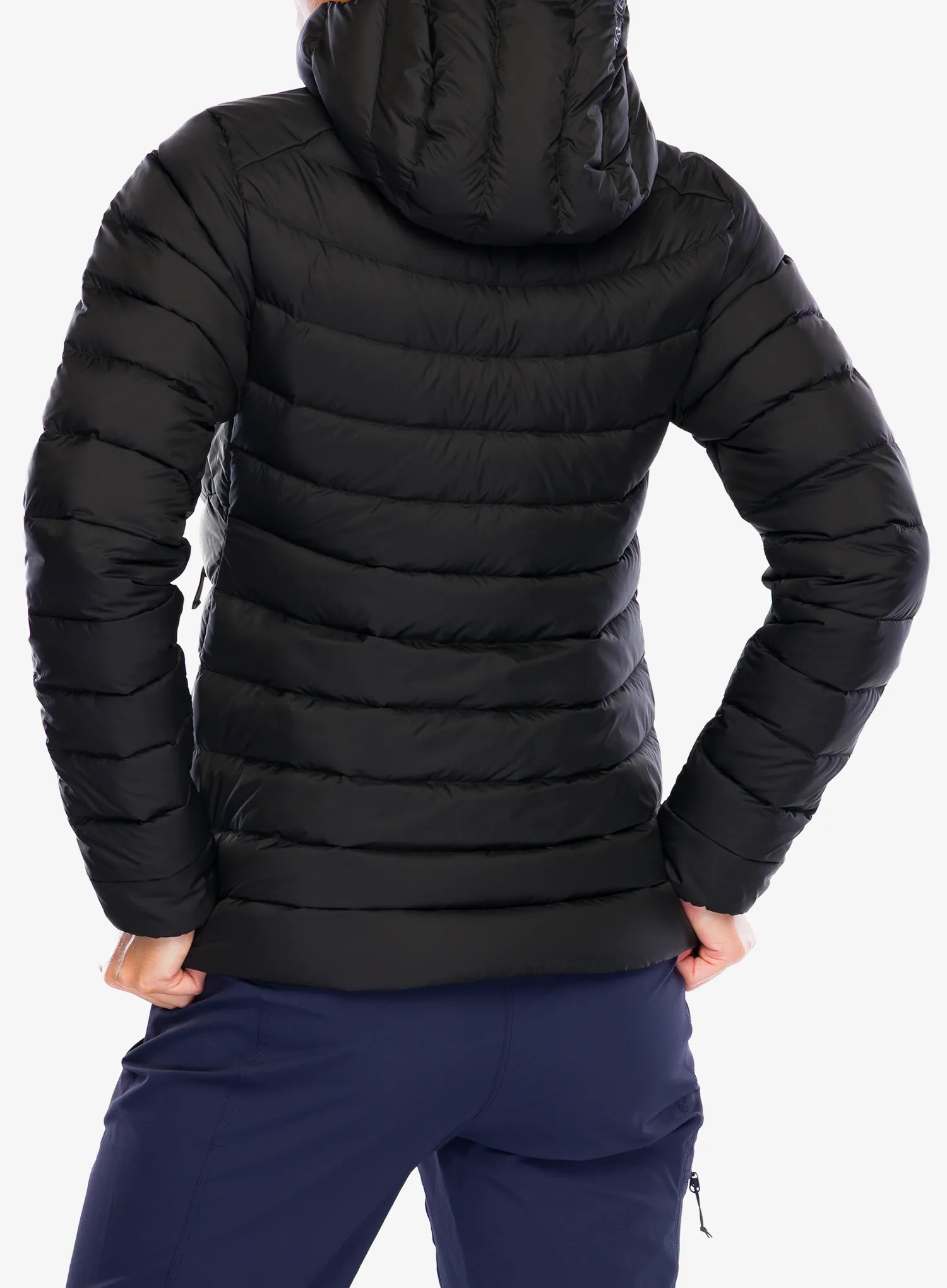 Geaca matlasata femei Arcteryx Cerium Hoody - black