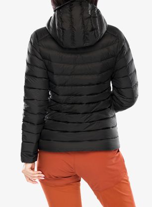 Geaca matlasata femei Arcteryx Cerium Hoody - black/black