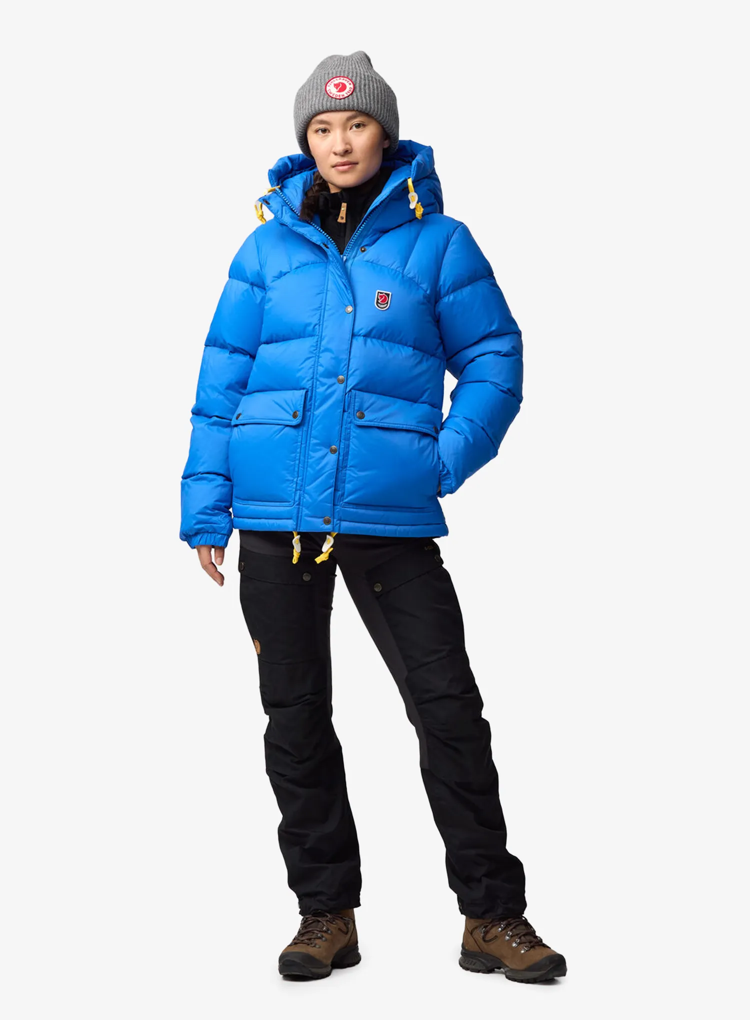 Geaca matlasata femei Fjallraven Expedition Down Lite Jacket - un blue