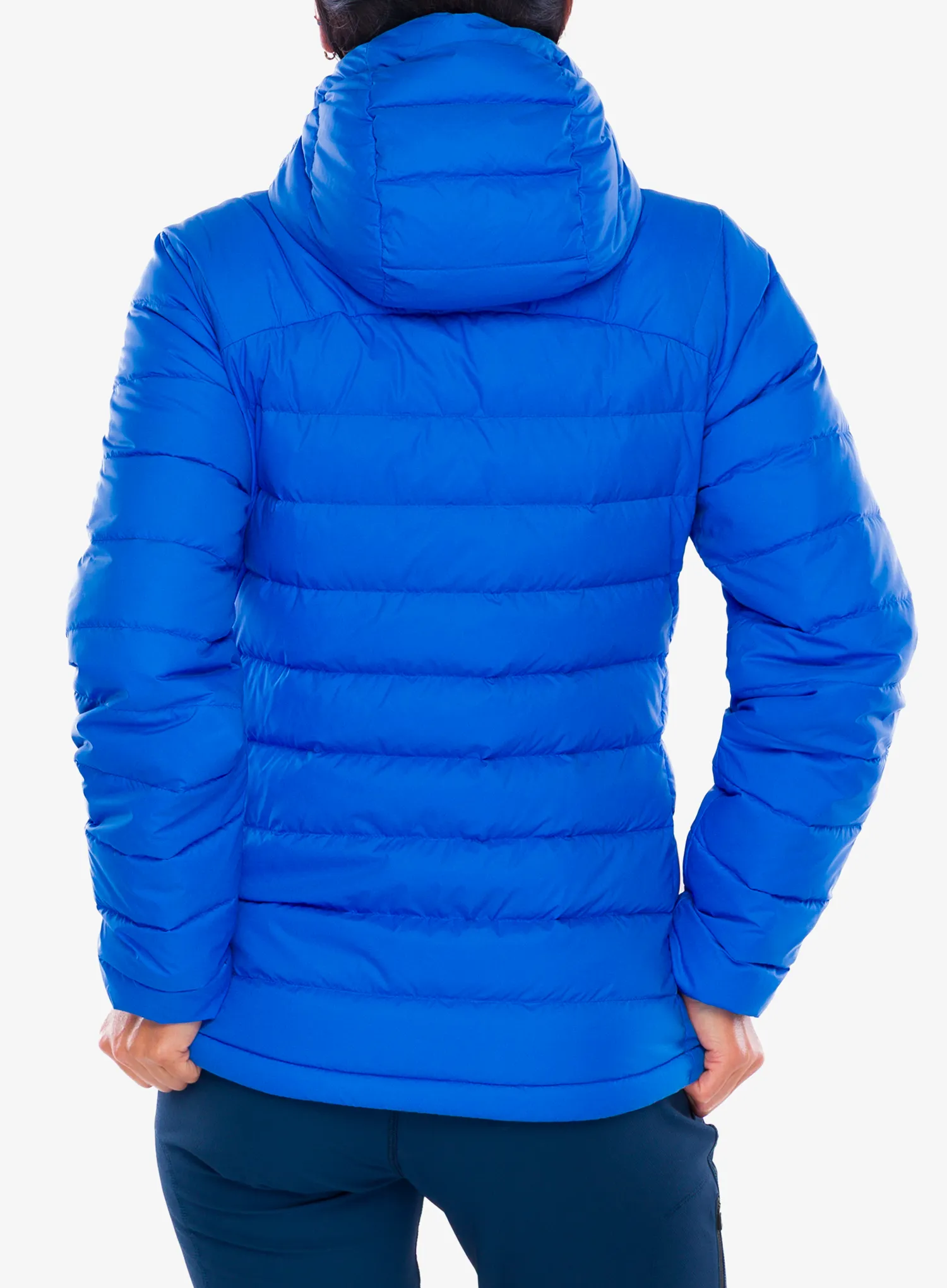 Geaca matlasata femei Fjallraven Expedition Pack Down Hoodie - un blue