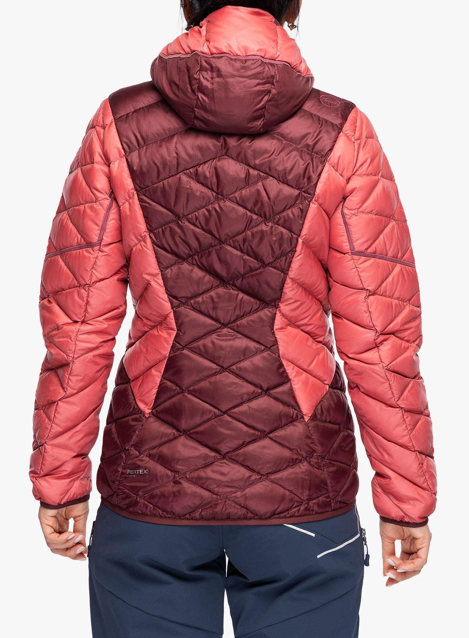 Geaca matlasata femei La Sportiva Pinnacle Down Jkt - redwood/rosebay