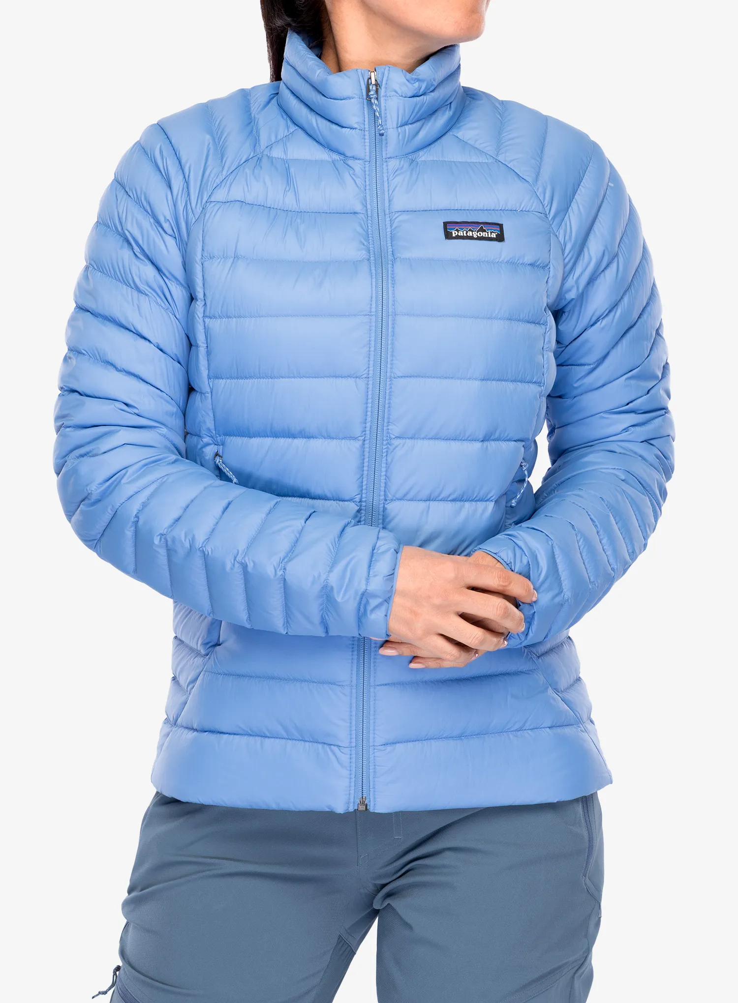 Geaca matlasata femei Patagonia Down Sweater - abundant blue