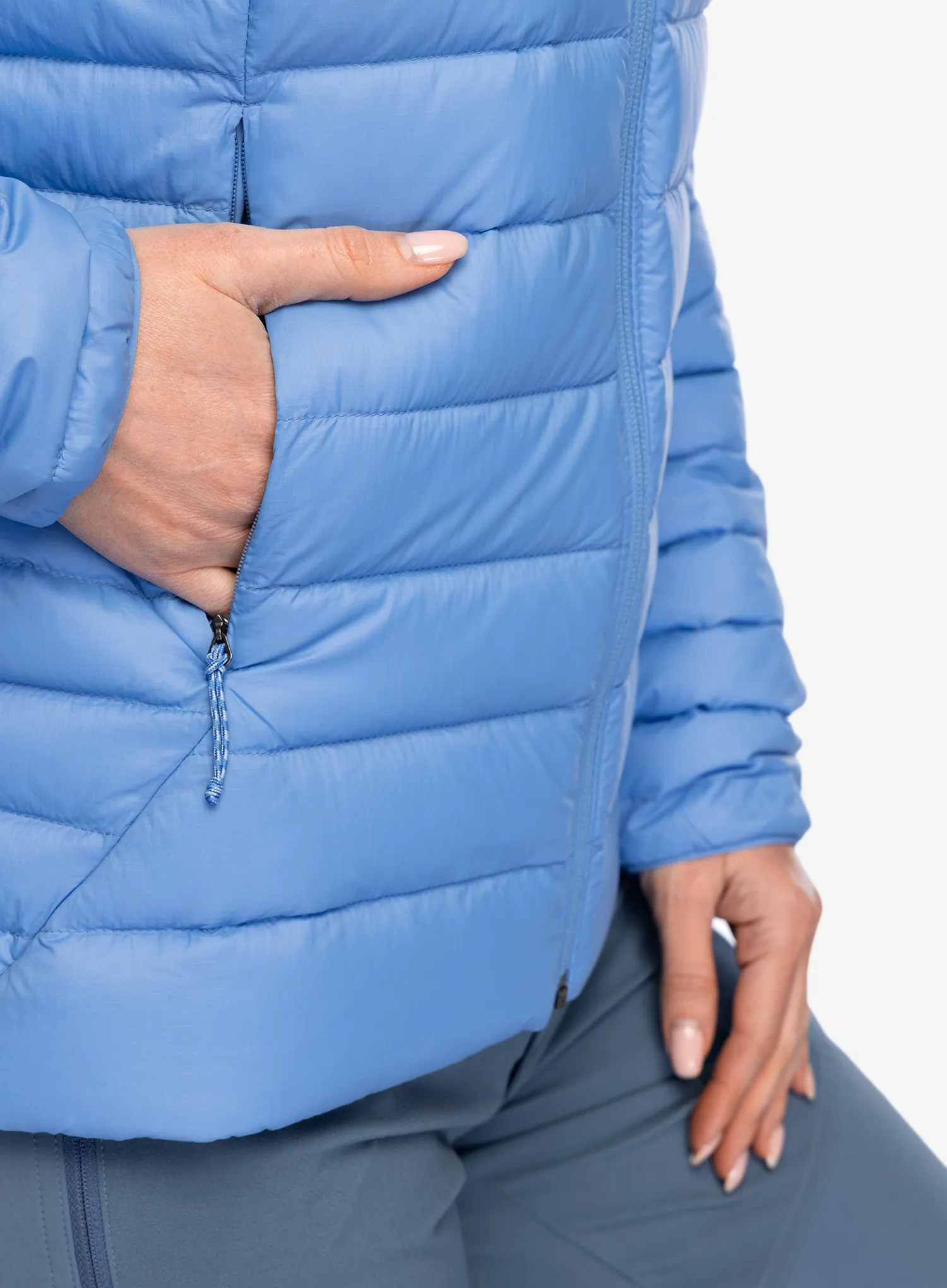 Geaca matlasata femei Patagonia Down Sweater - abundant blue