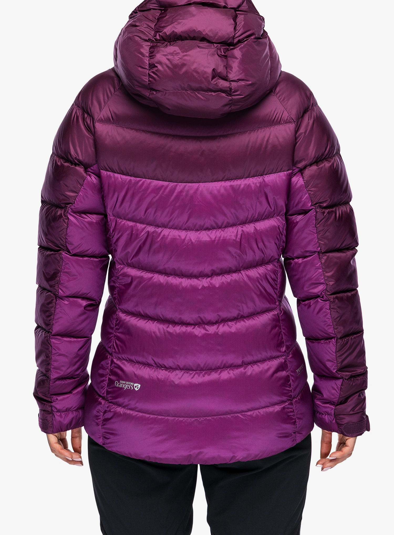 Geaca matlasata femei Rab Glaceon Pro Jacket - mulberry/plum