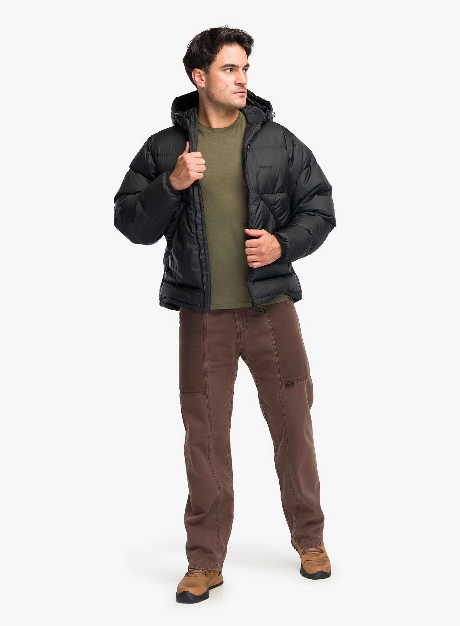 Geaca matlasata Gramicci Coldfront Down Jacket - black