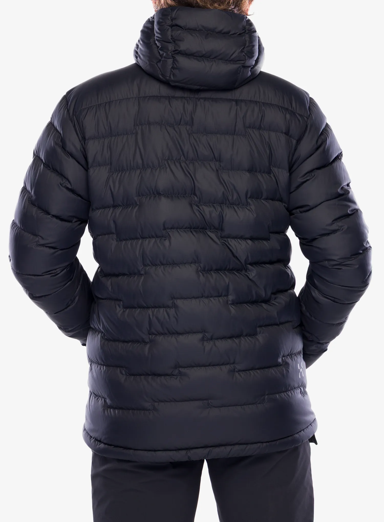 Geaca matlasata Haglofs ROC Flash Down Hood - true black