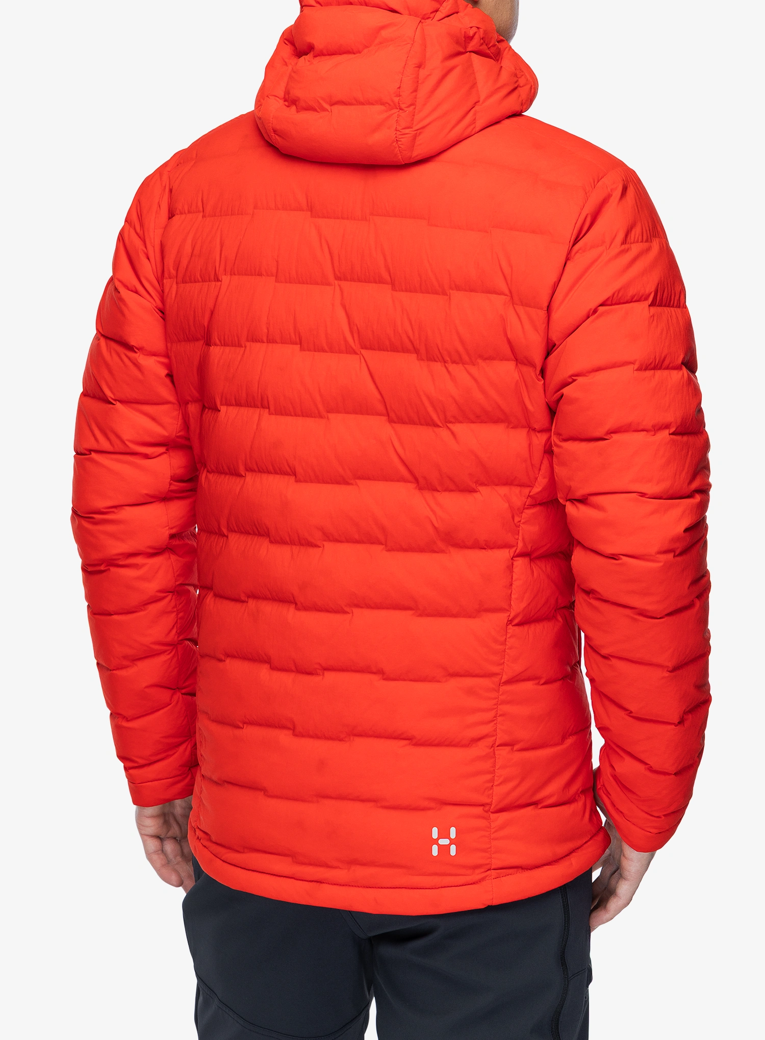 Geaca matlasata Haglofs Spitz Down Hood - tech red