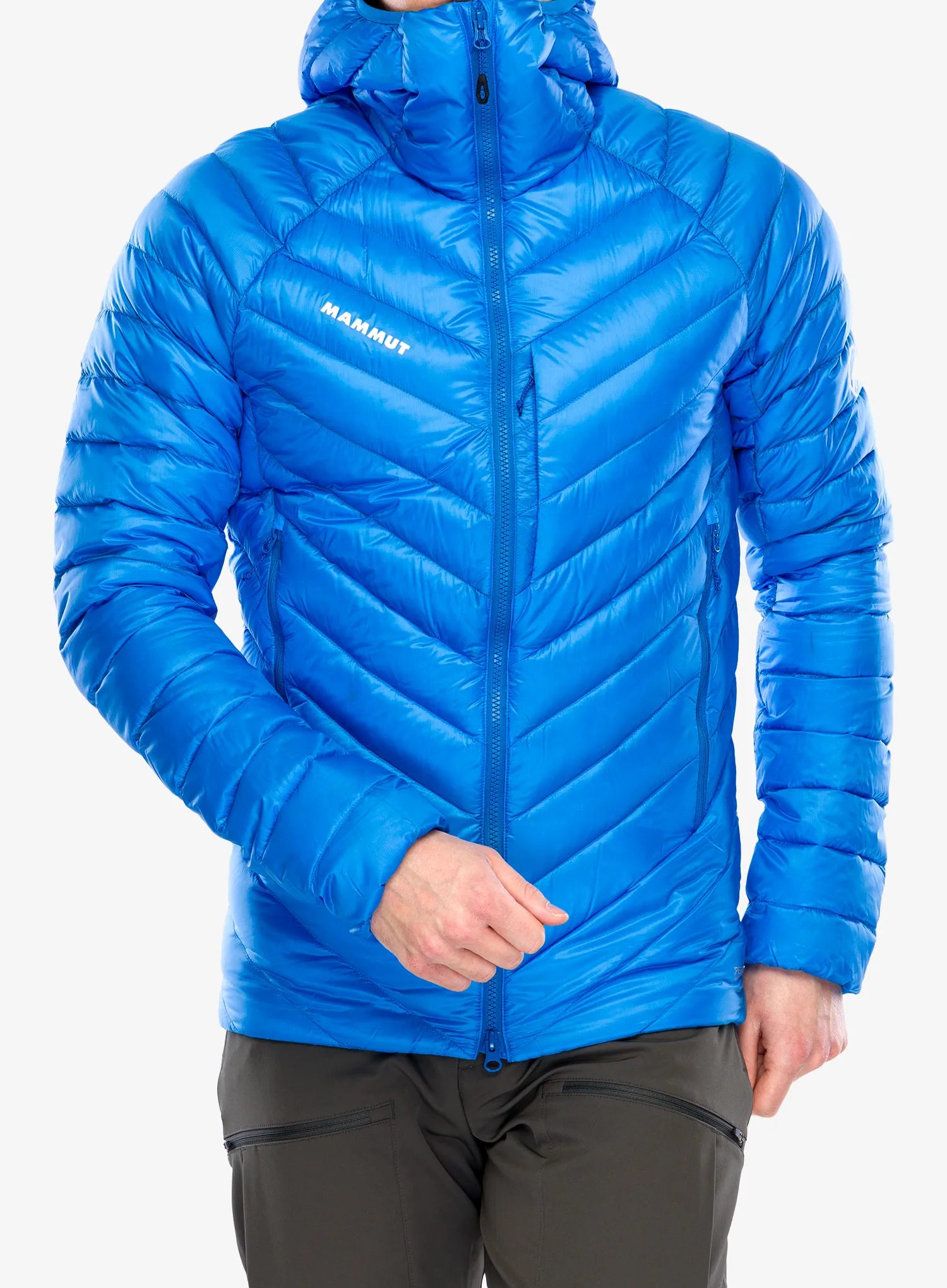 MAMMUT GORE-TEX GLACIER JACKET【L】 Geaca matlasata Mammut Broad Peak IN Hooded Jacket - glacier blue