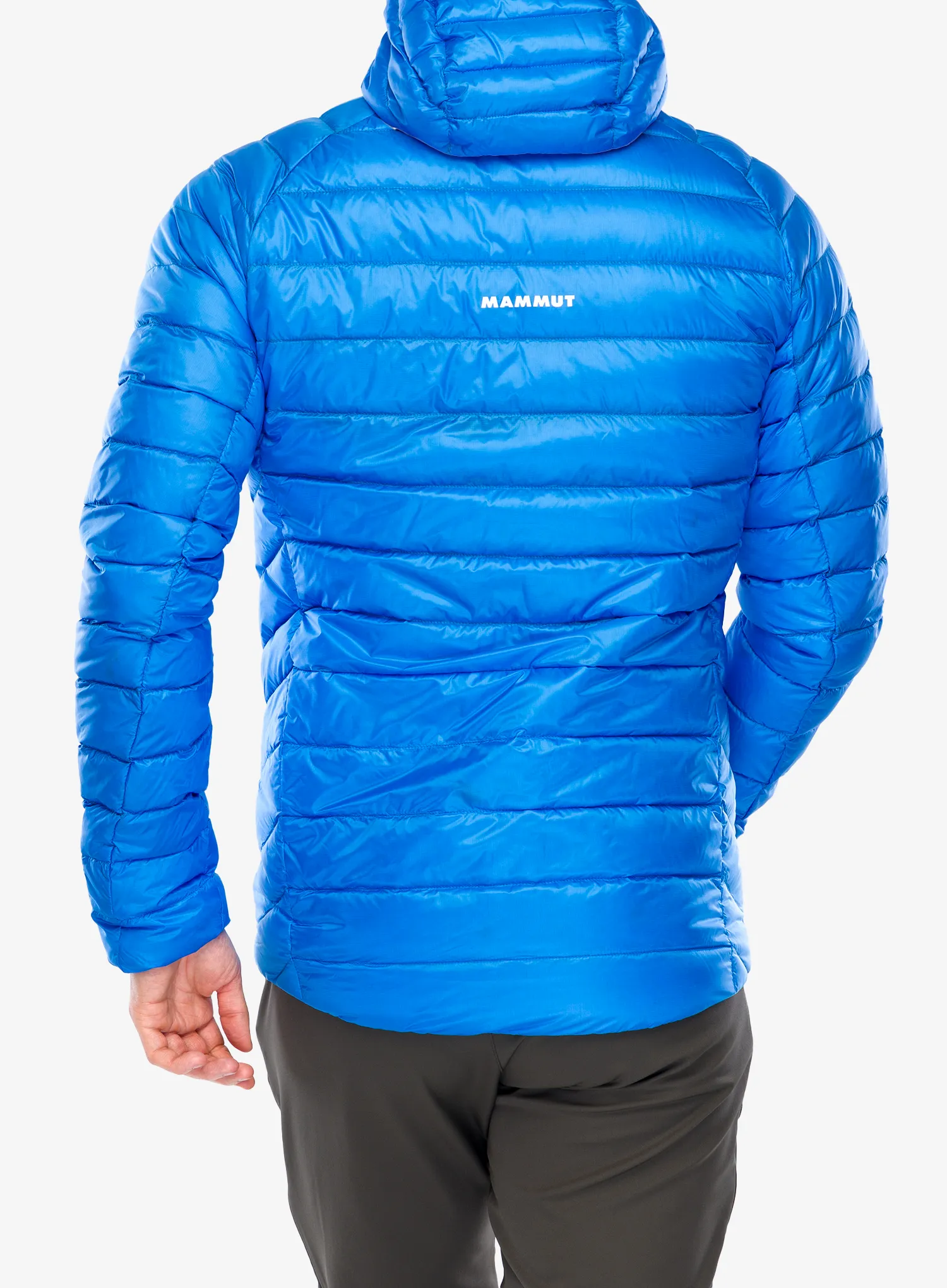 Geaca matlasata Mammut Broad Peak IN Hooded Jacket - glacier blue