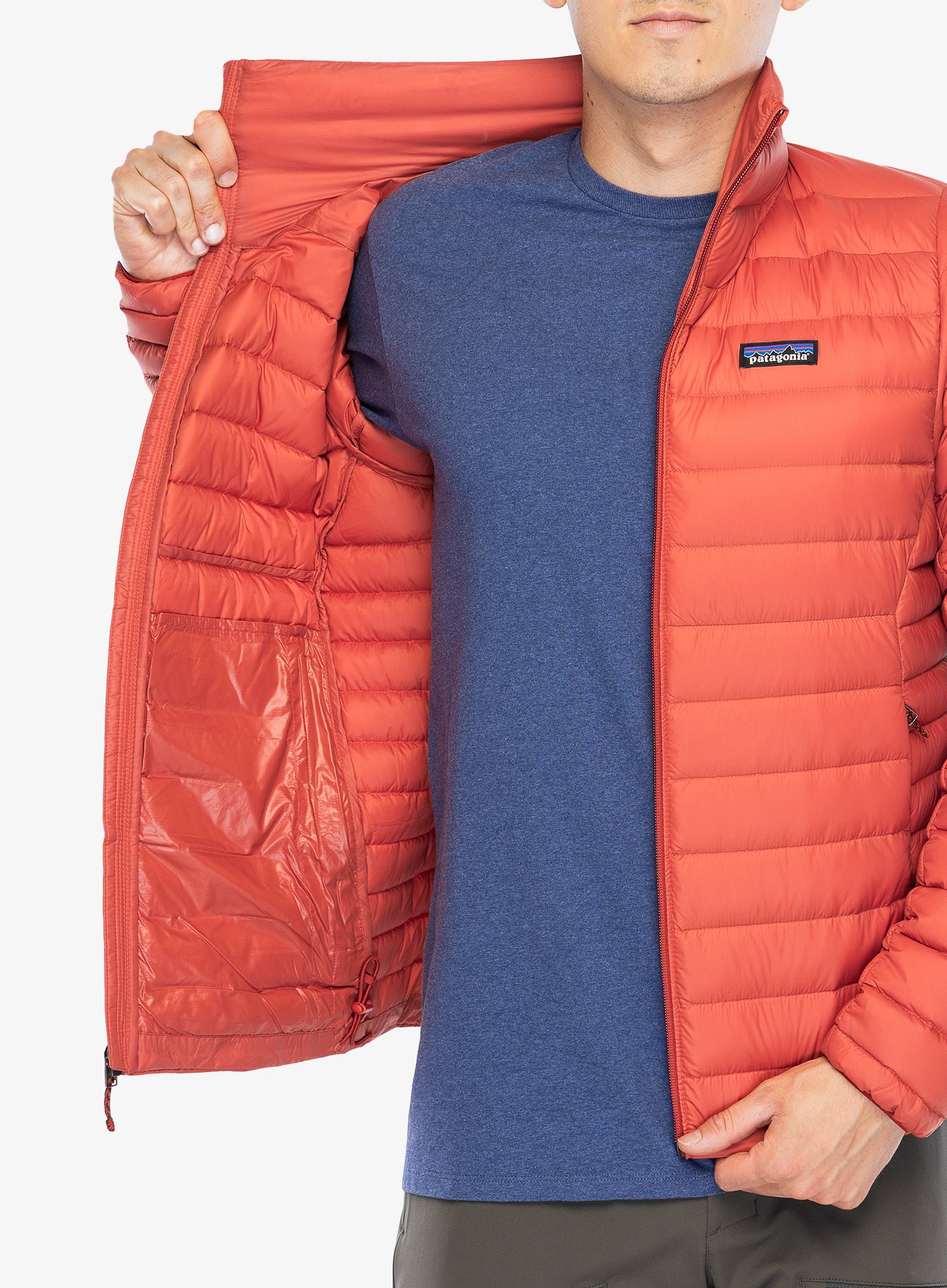 Geaca matlasata Patagonia Down Sweater - amanita red