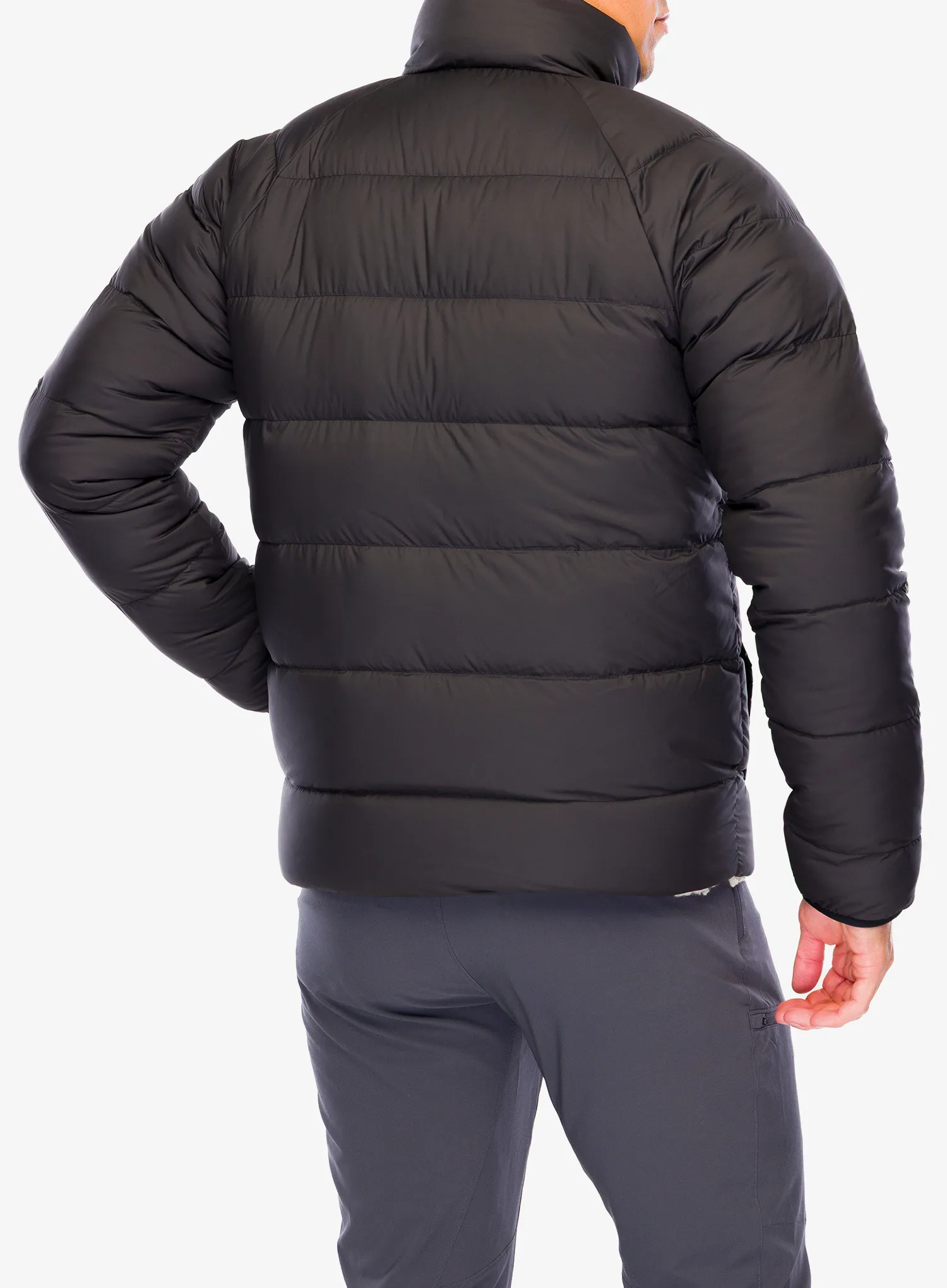 Geaca matlasata Patagonia Reversible Silent Down Jacket - black