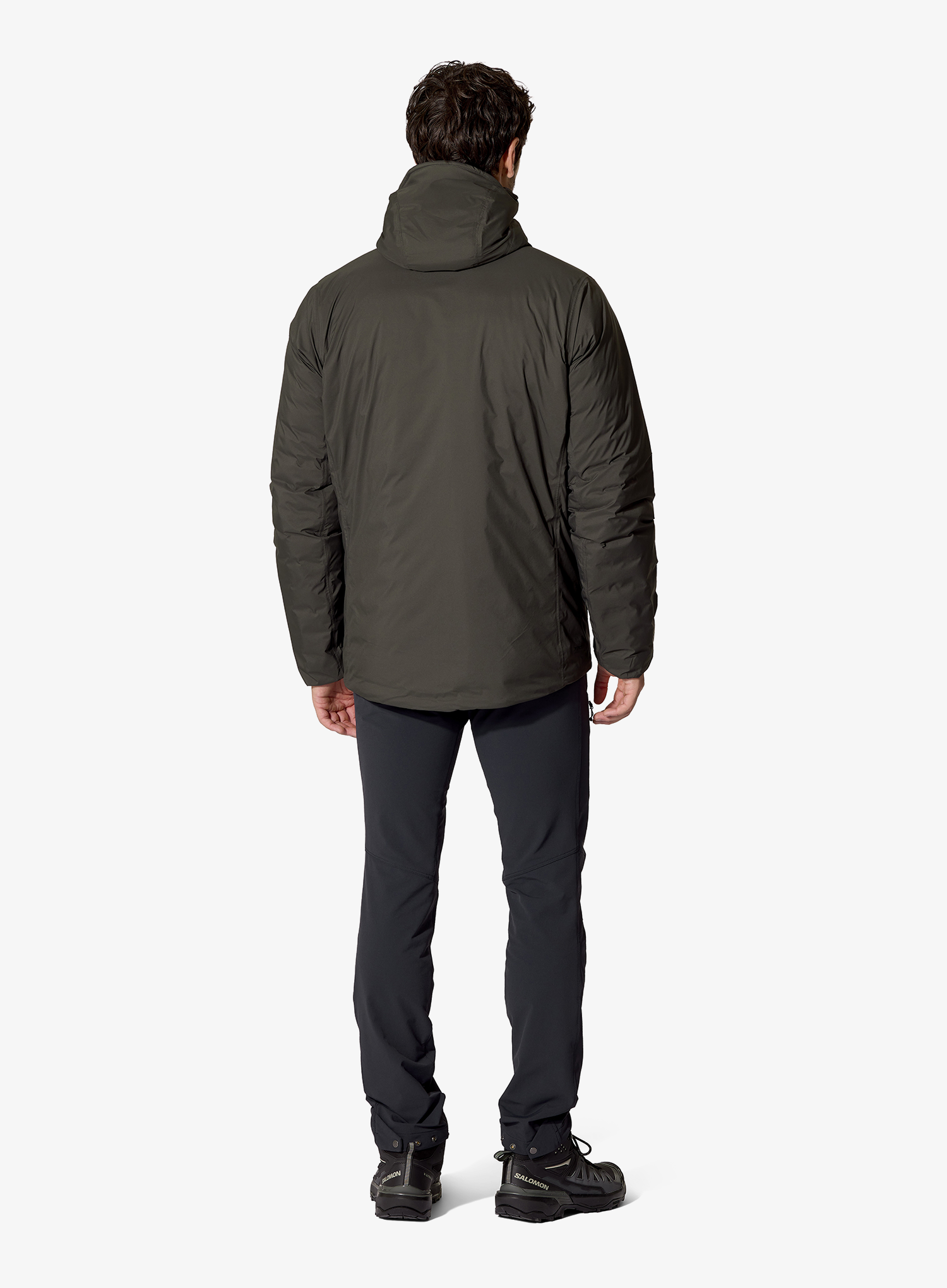Geaca matlasata Rab Microlight Shield Jacket - dark army