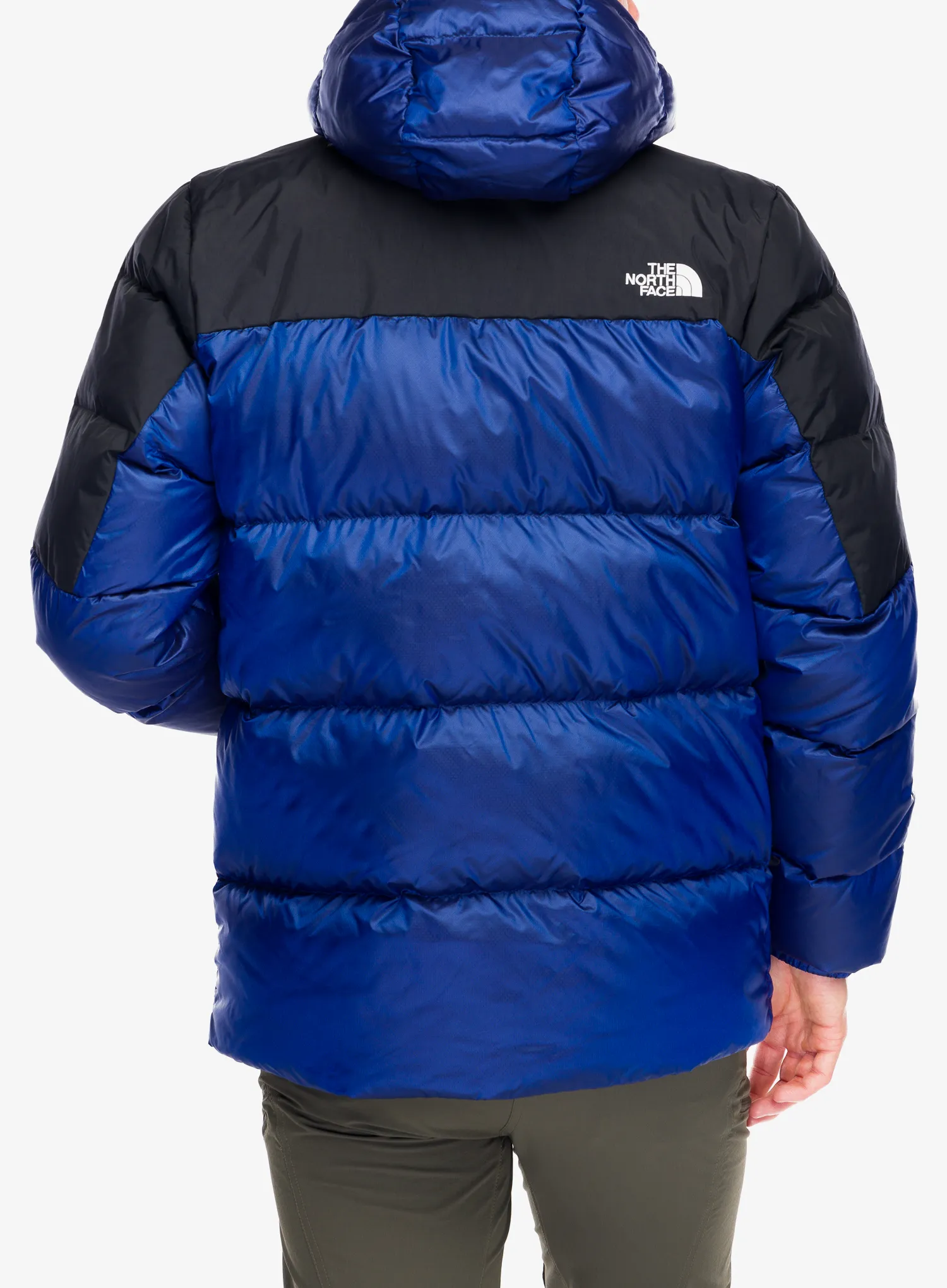Geaca matlasata The North Face Diablo Down 2.0 Hoodie - blue black heather/tnf black