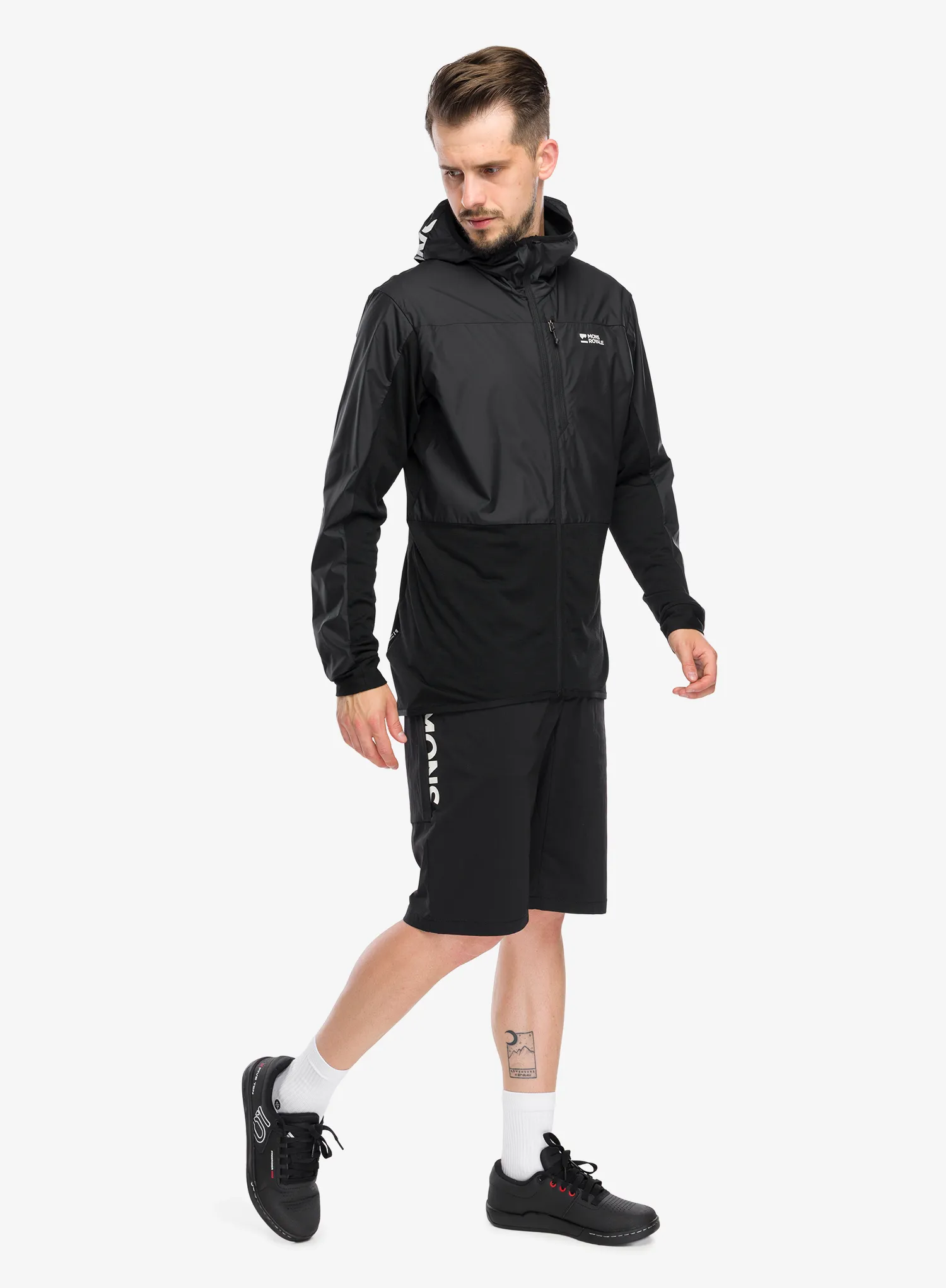 Geaca ciclism Mons Royale Diversion Merino Wind Jacket - black