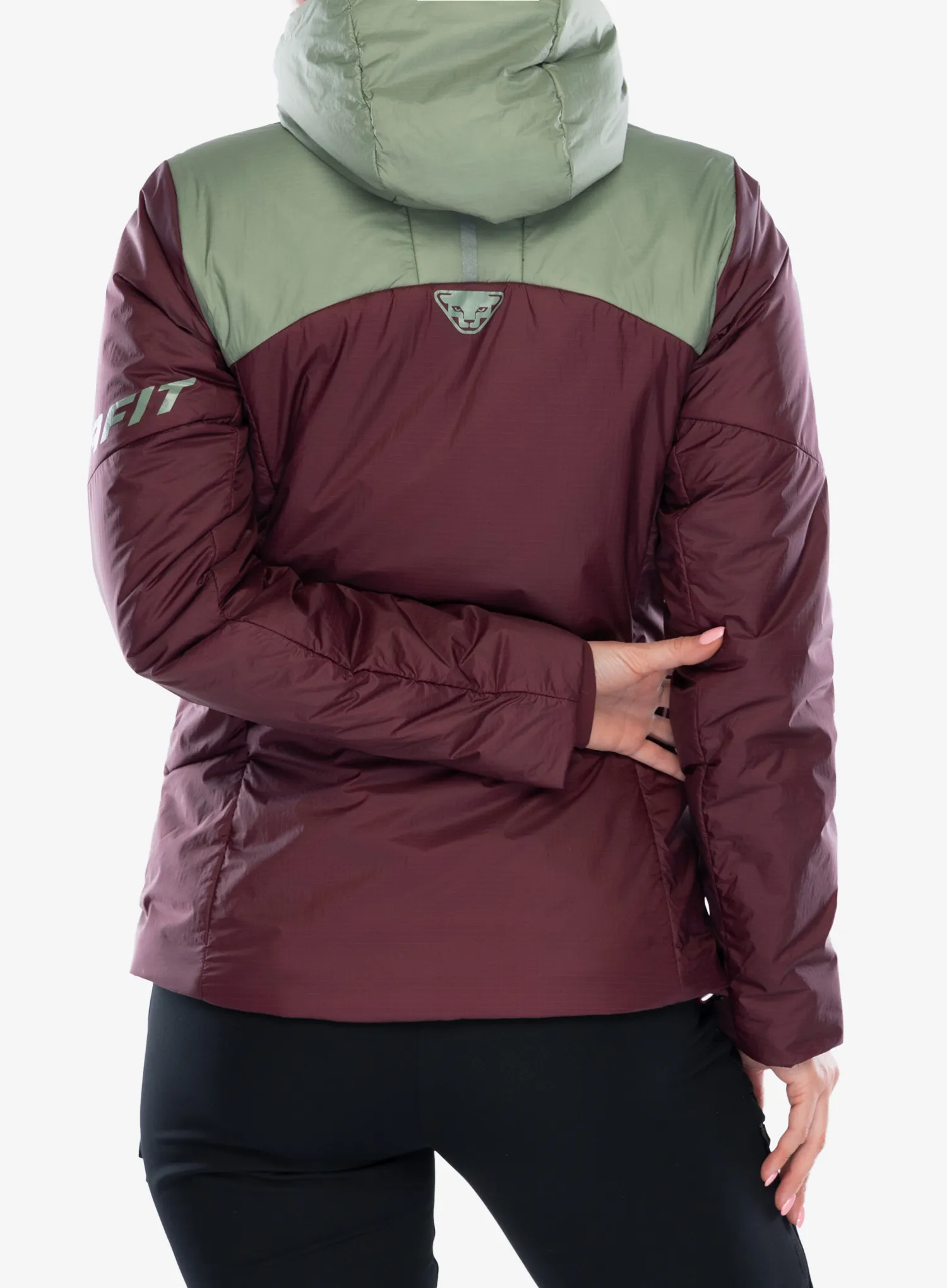 Geaca schi de tura femei Dynafit Radical PRL Hood Jacket - port royal