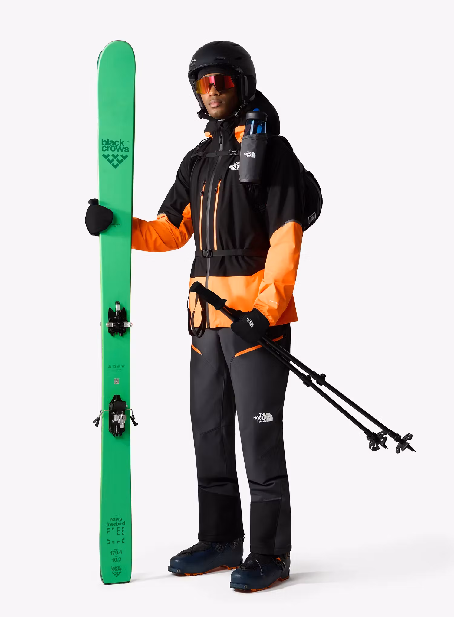 Geaca schi de tura The North Face Balmenhorn FUTURELIGHT Shell - black/orange