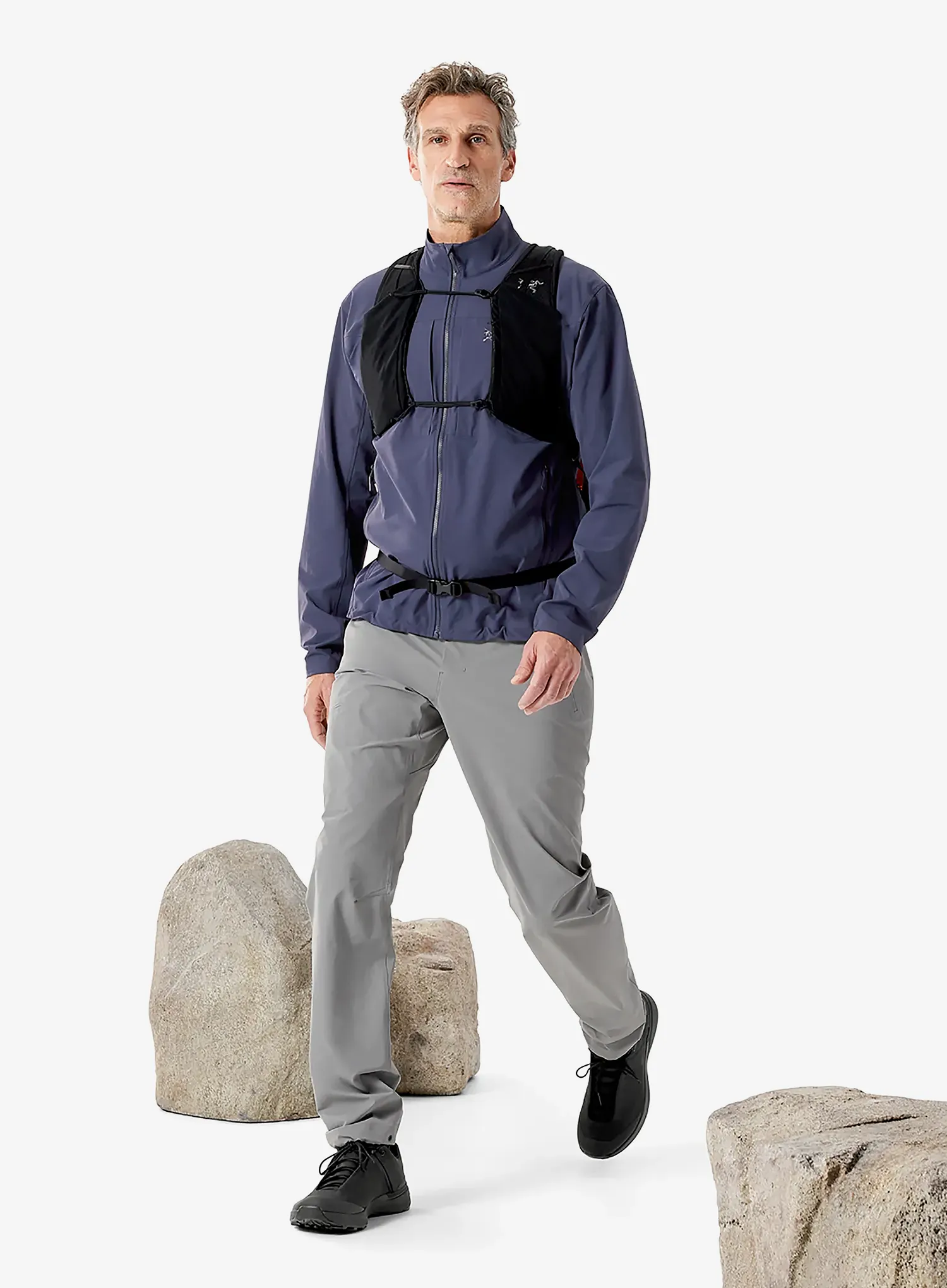 Geaca Softshell Arcteryx Gamma Jacket - black sapphire
