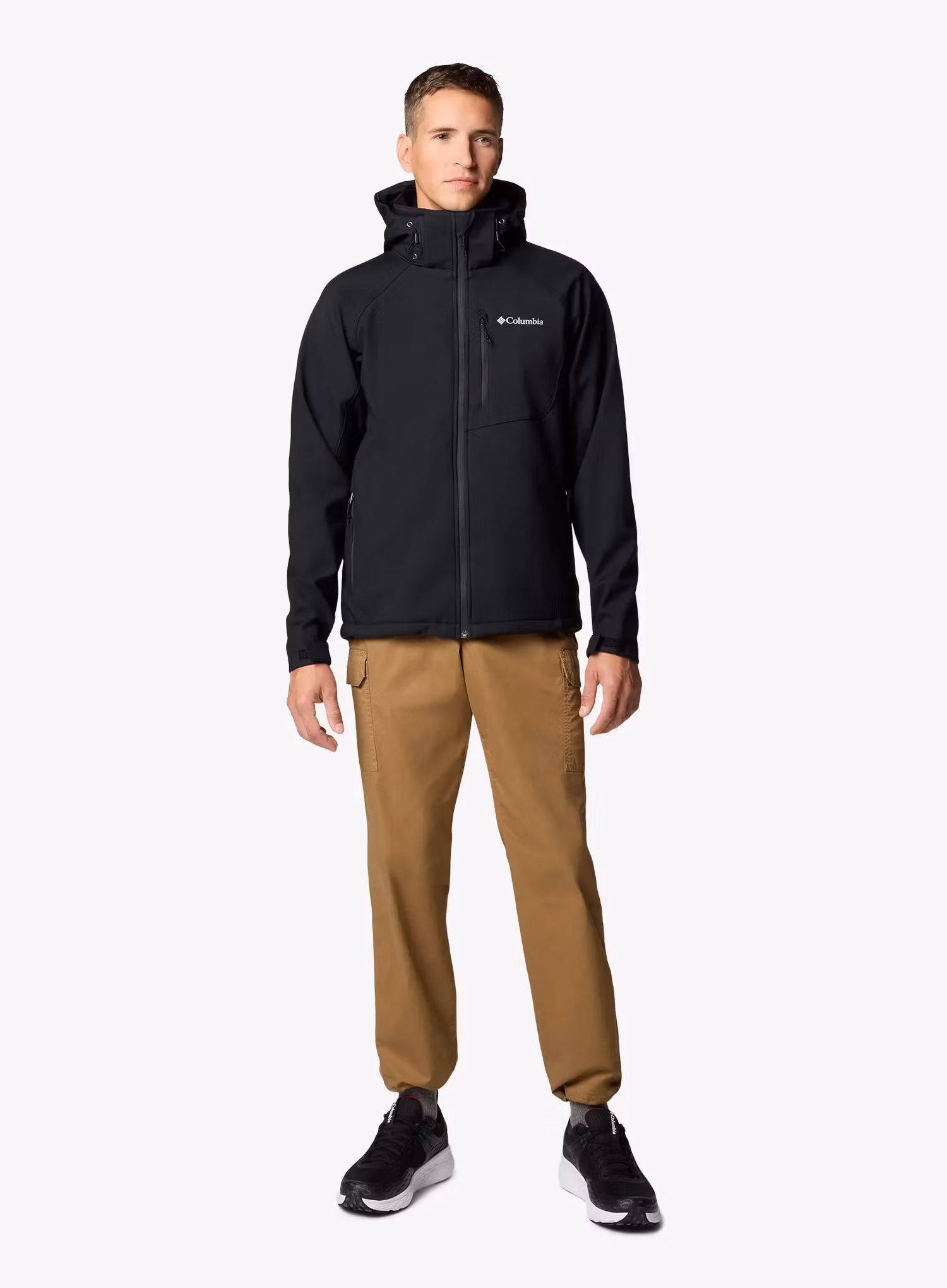 Geaca Softshell Columbia Cascade Ridge III Softshell - black